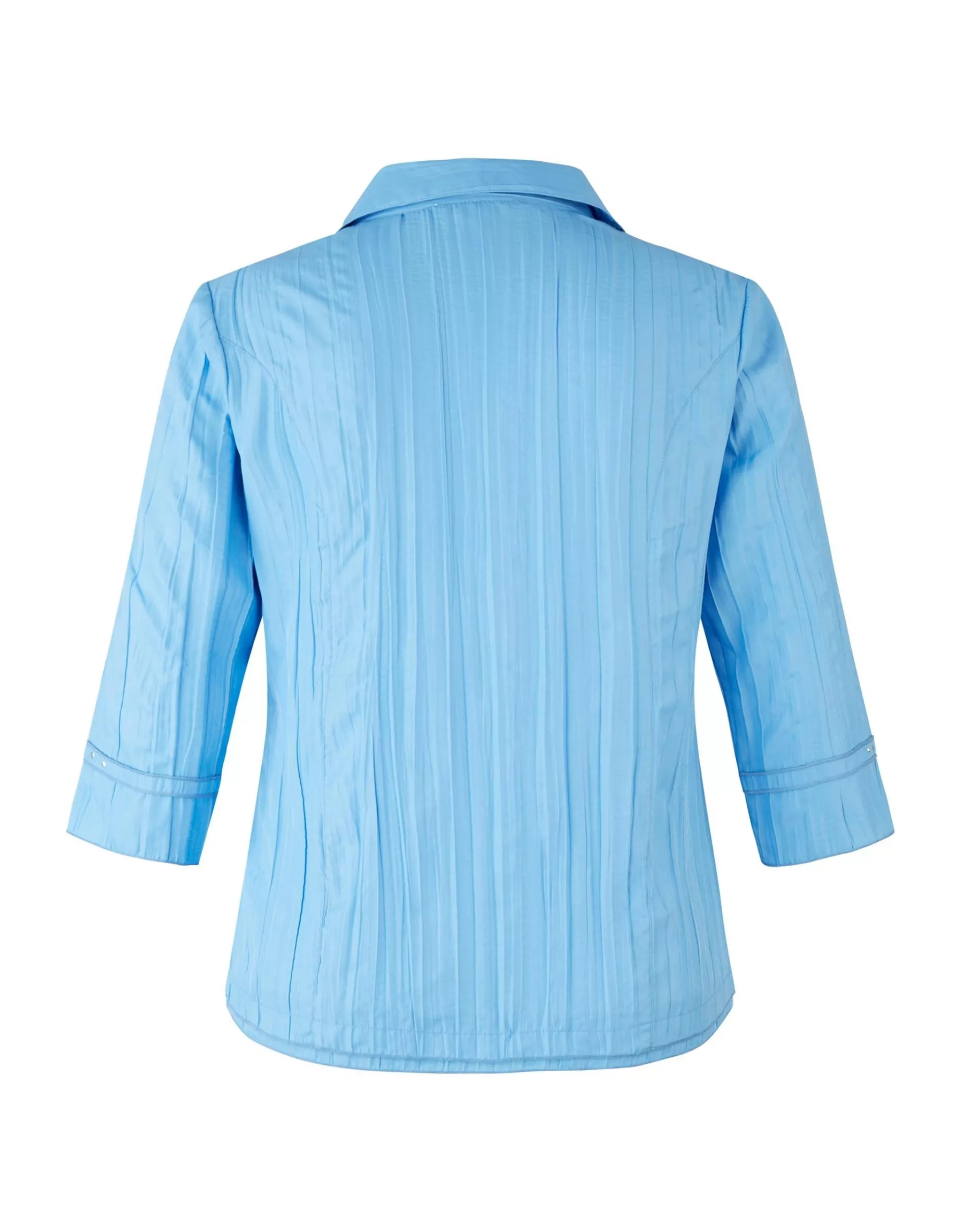 Steilmann Edition Crashbluse Mit 3/4 Arm Mittelblau Clearance