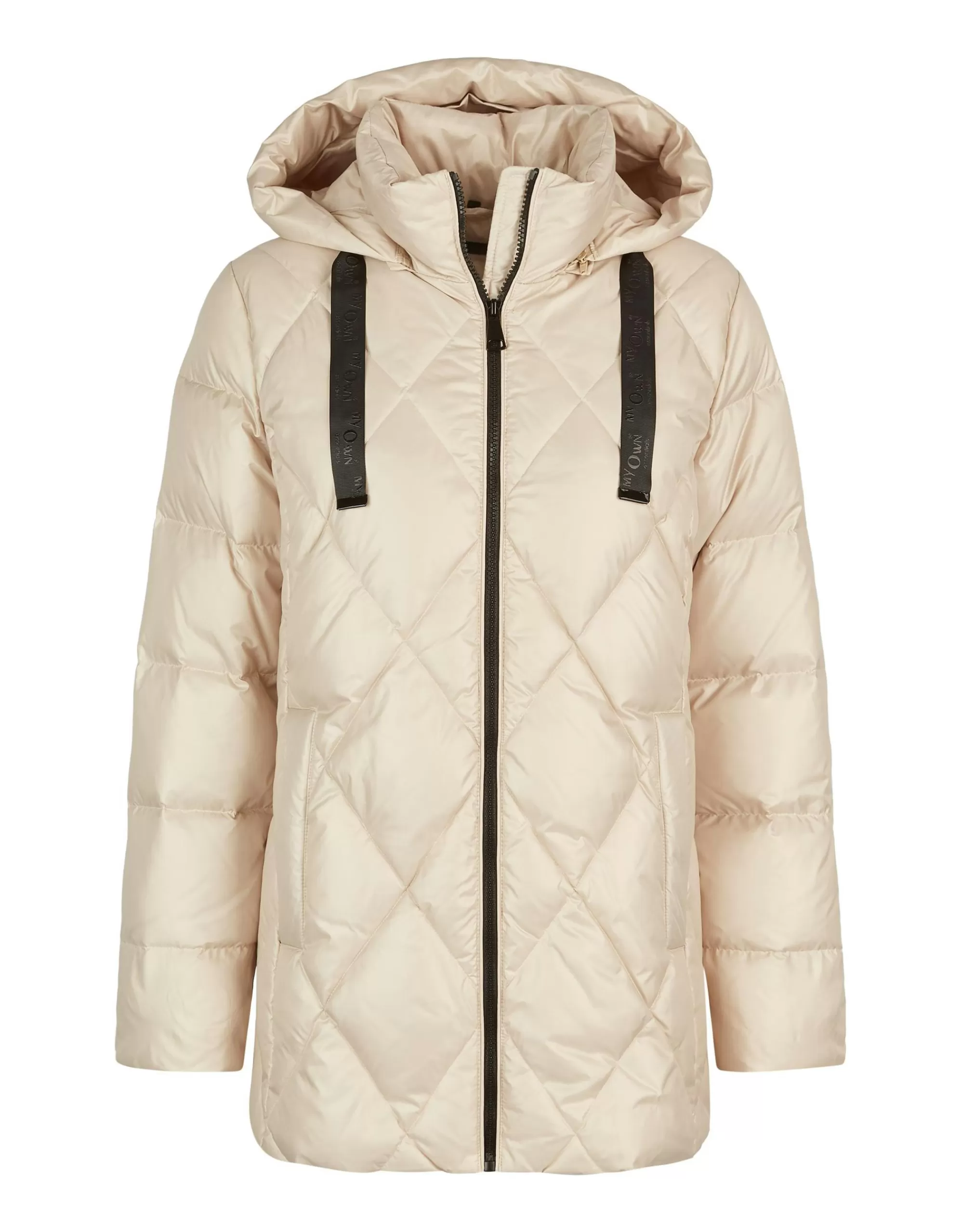 My Own Essentials Daunen Steppjacke Beige Cheap