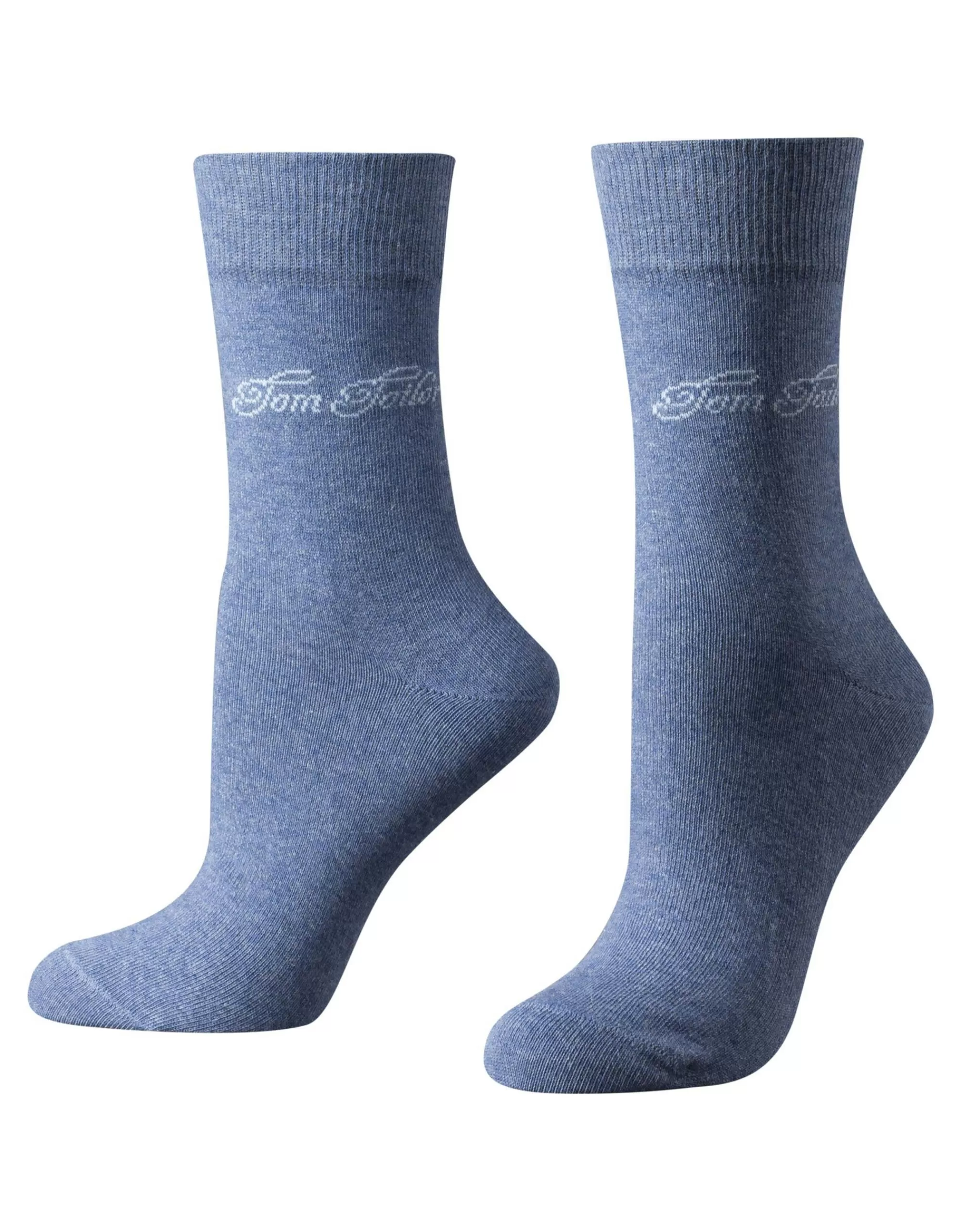 TOM TAILOR Dreierpack Basic Socken Mittelblau Store