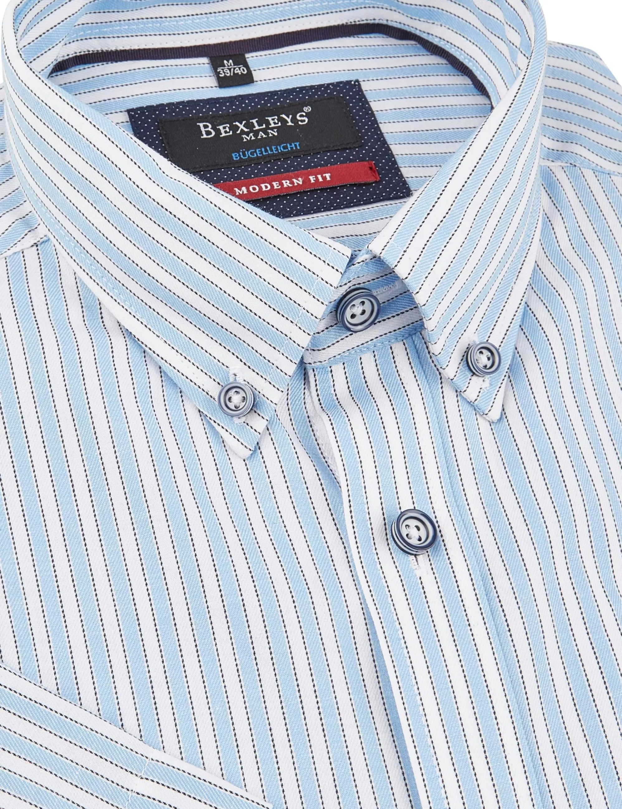 Dresshemd, Modern Fit-Bexleys man Sale