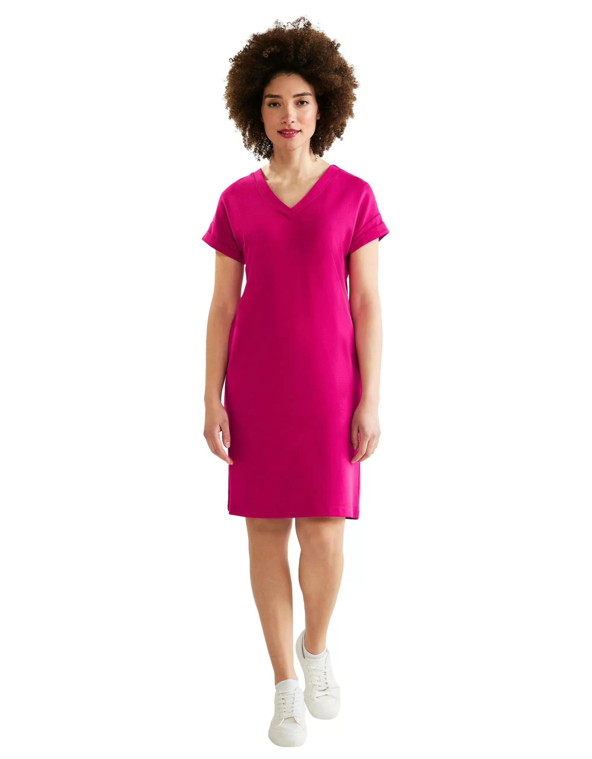 Street One Easy Jersey Kleid Pink Flash Sale