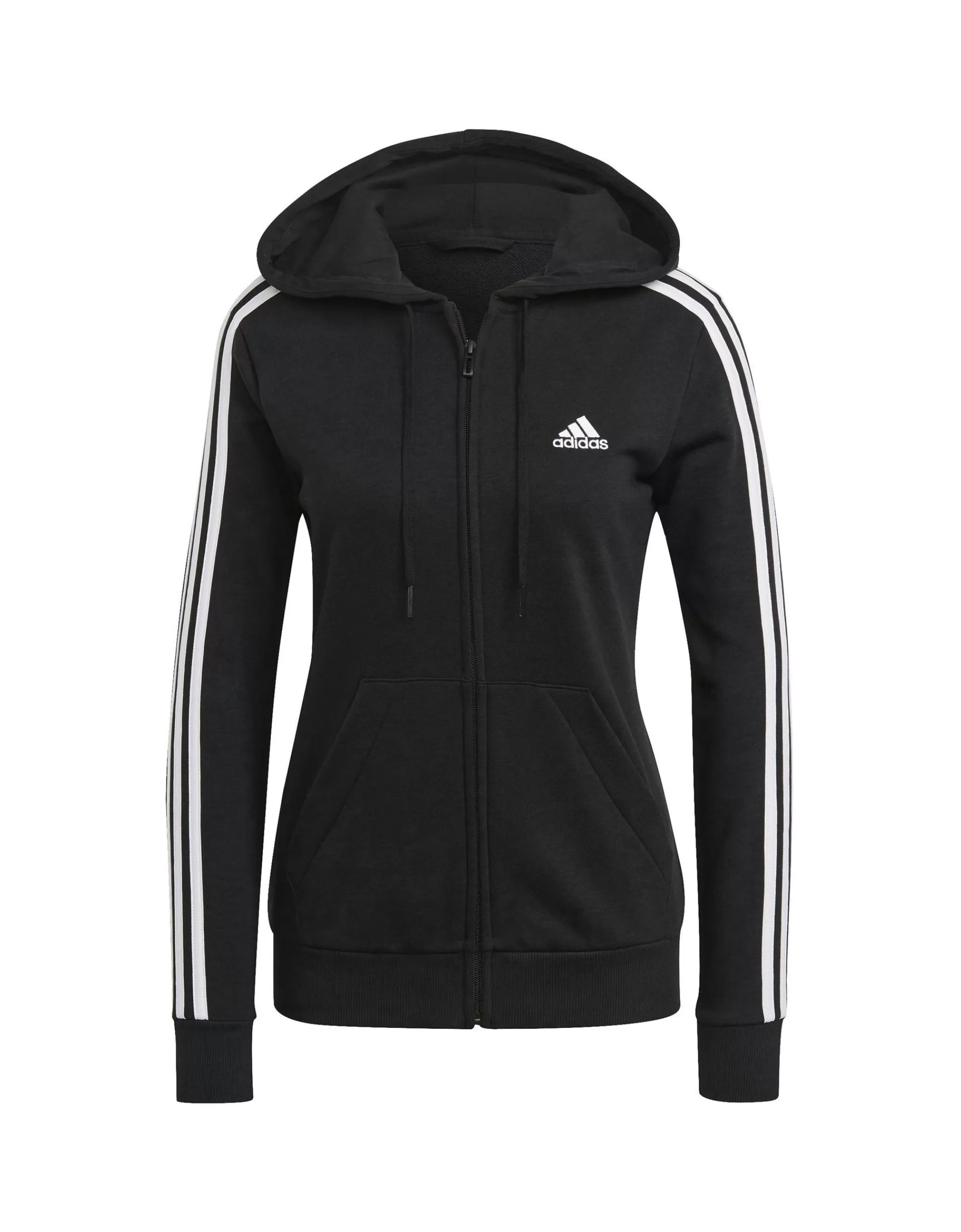 Adidas Fitness Sweatjacke Schwarz Cheap