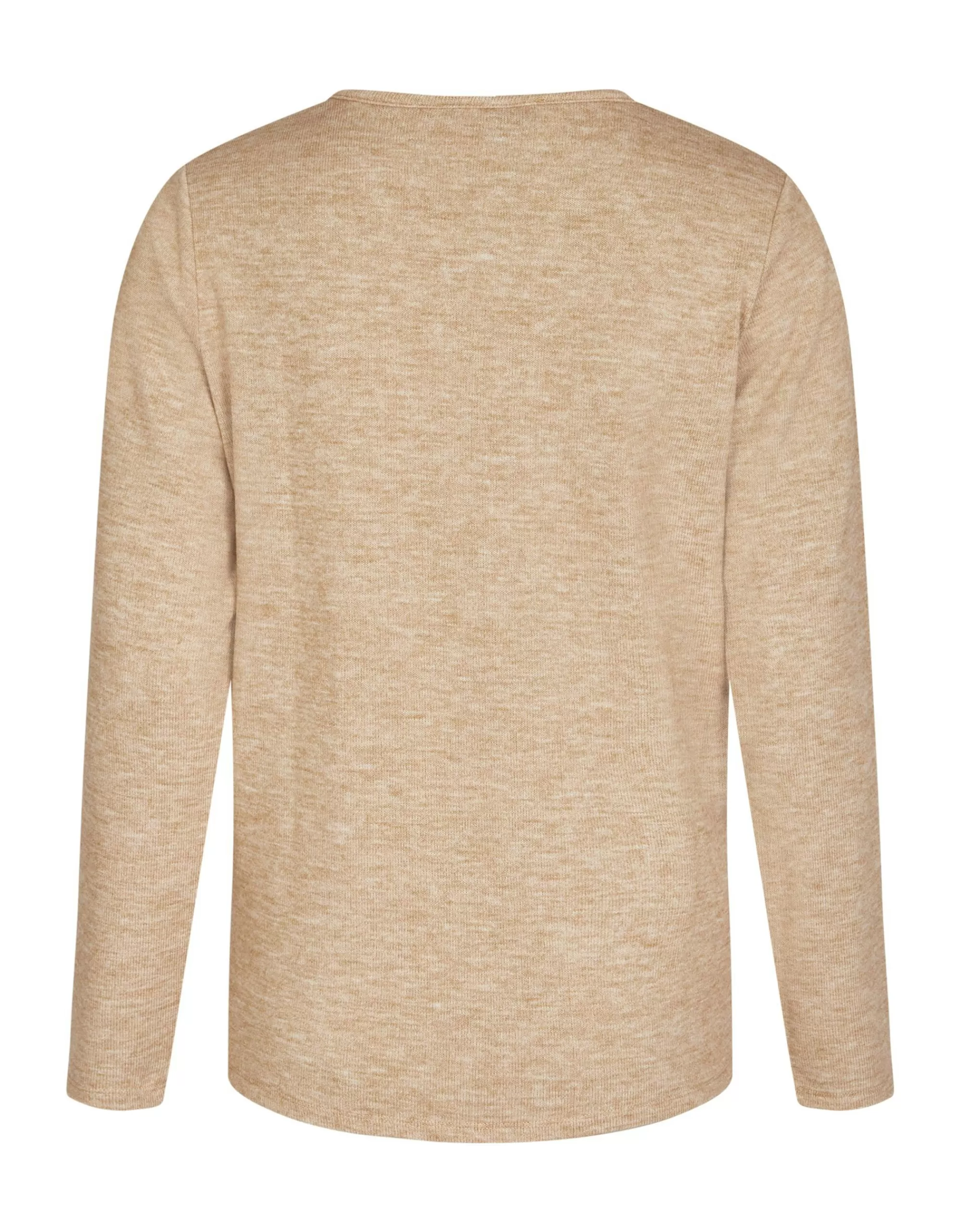 My Own Essentials Flauschiges Sweatshirt Beige Outlet