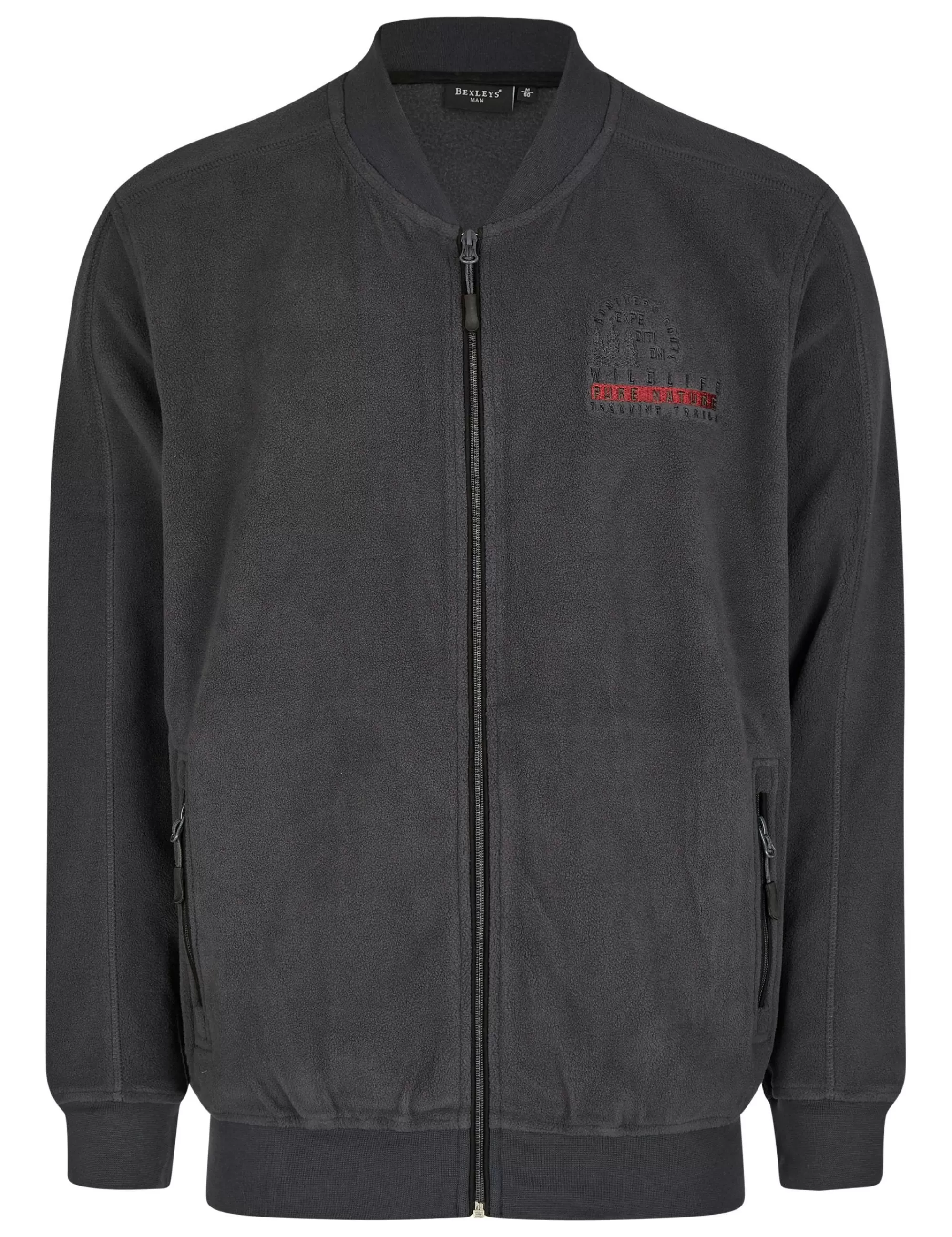 Fleecejacke Mit Collegekragen-Bexleys man New