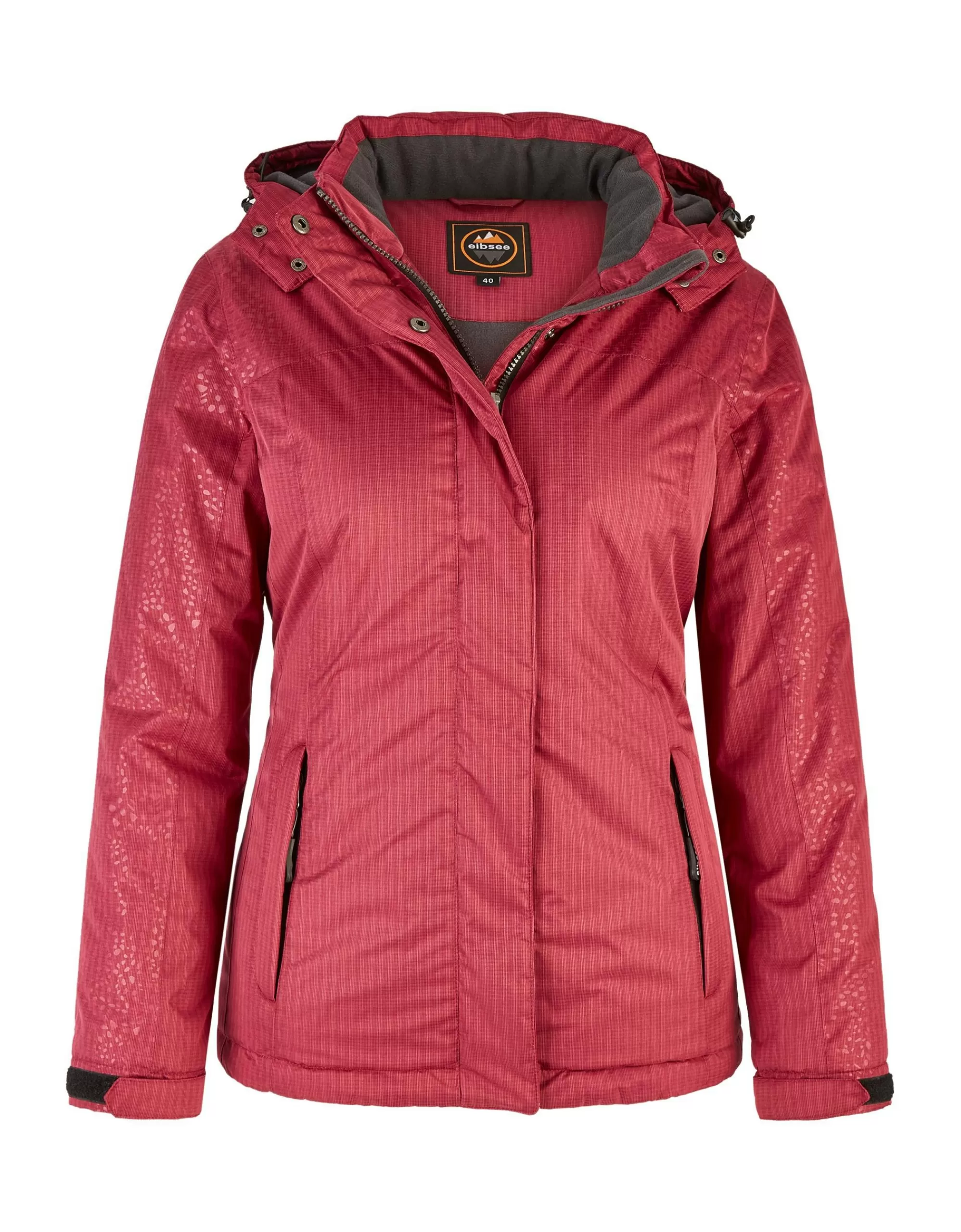 Eibsee Funktionsjacke Mit Kapuze Beere Best Sale