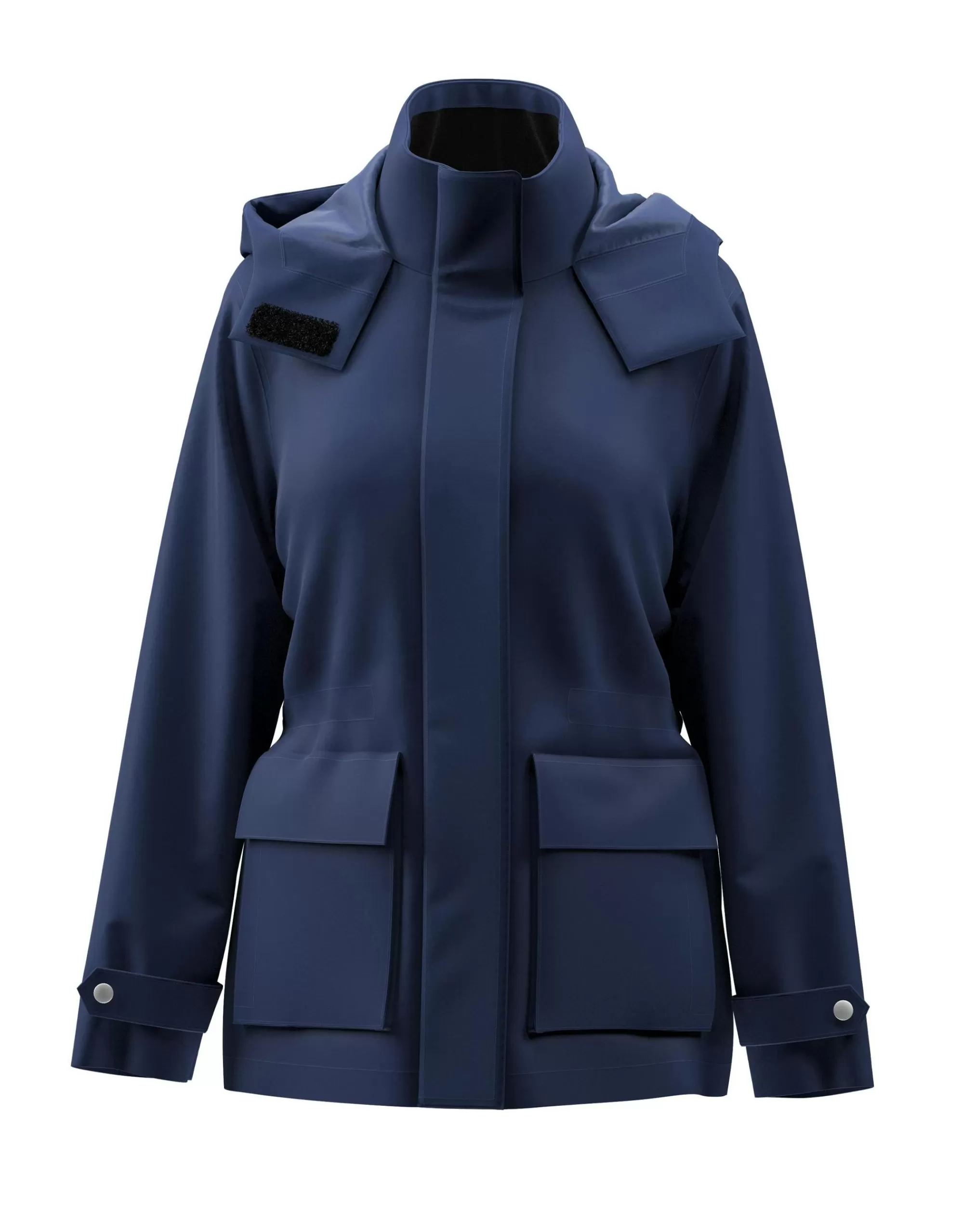 Via Cortesa Funktionsjacke Mit Kapuze Marine Fashion