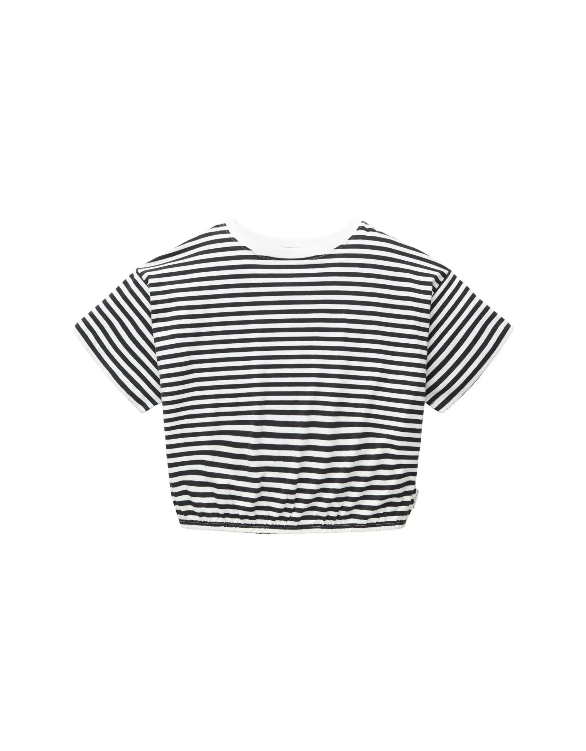 Girls Cropped T-Shirt Im Streifenlook-TOM TAILOR New