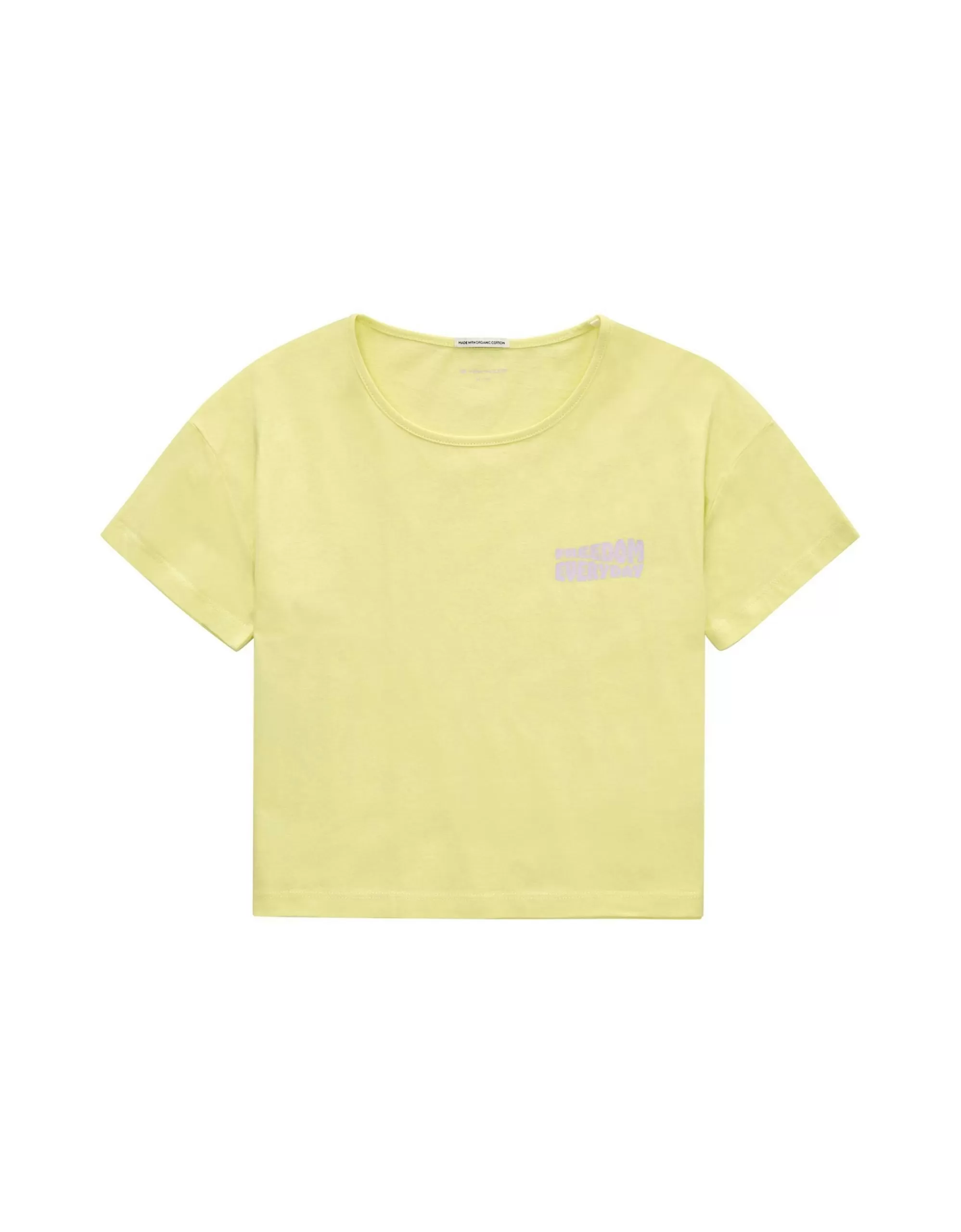 Girls Cropped T-Shirt Mit Print-TOM TAILOR Outlet