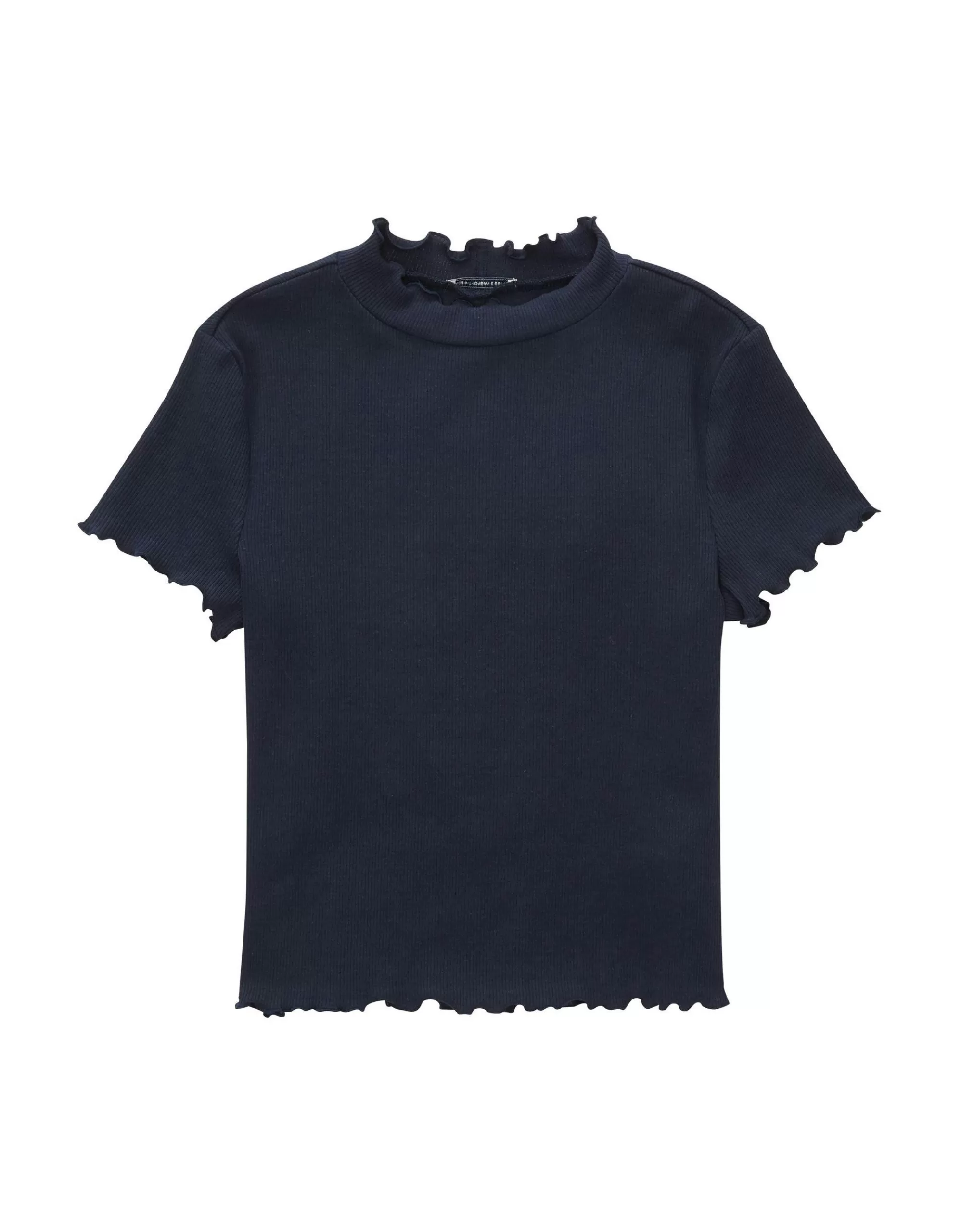 Girls Cropped T-Shirt Mit Rippstruktur-TOM TAILOR Discount