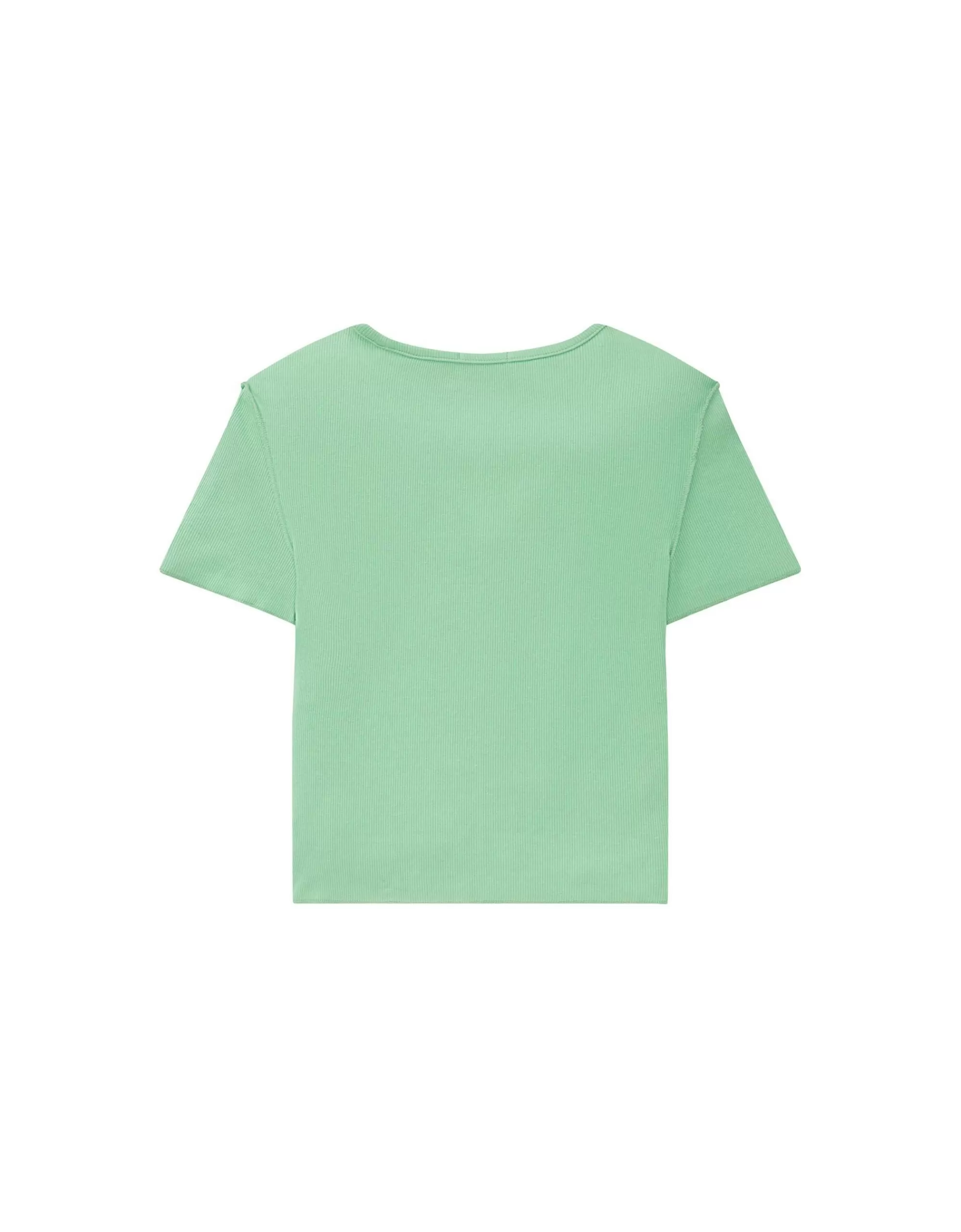 Girls Cropped T-Shirt Mit Rippstruktur-TOM TAILOR Online