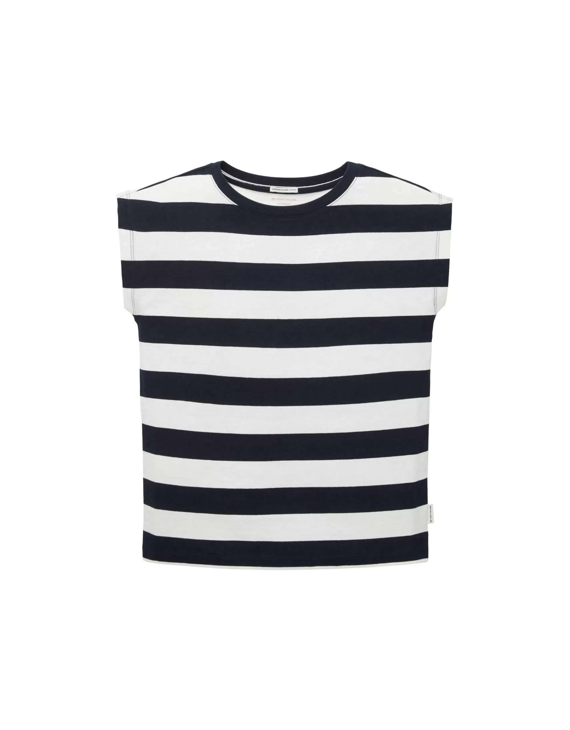 Girls Oversize T-Shirt Im Streifenlook-TOM TAILOR New