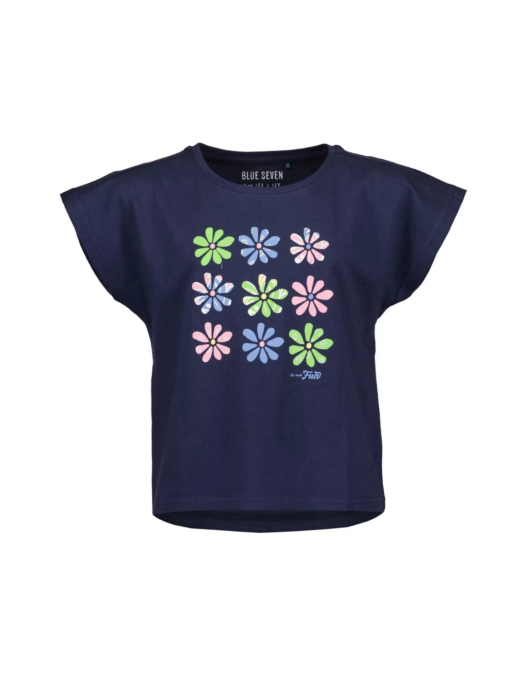 Girls T-Shirt Mit Druck-Blue Seven Best