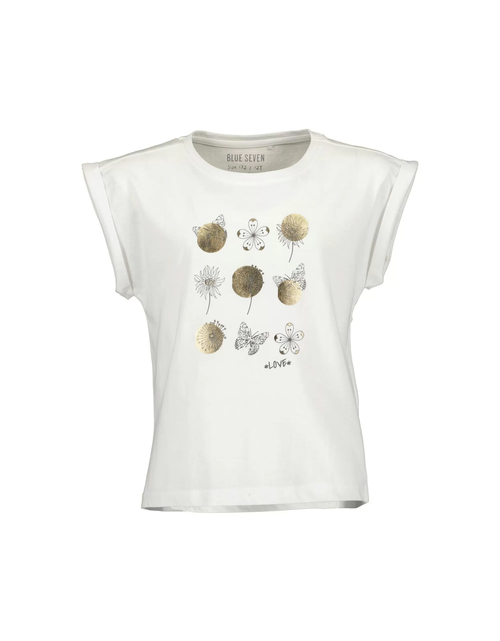 Girls T-Shirt Mit Foliendruck-Blue Seven Online