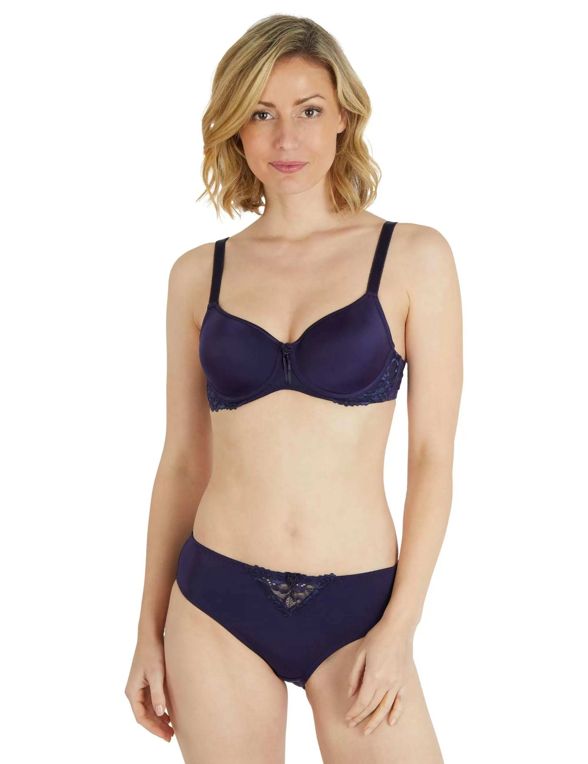 Bexleys woman Hüftslip Mit Spitze Marine Clearance