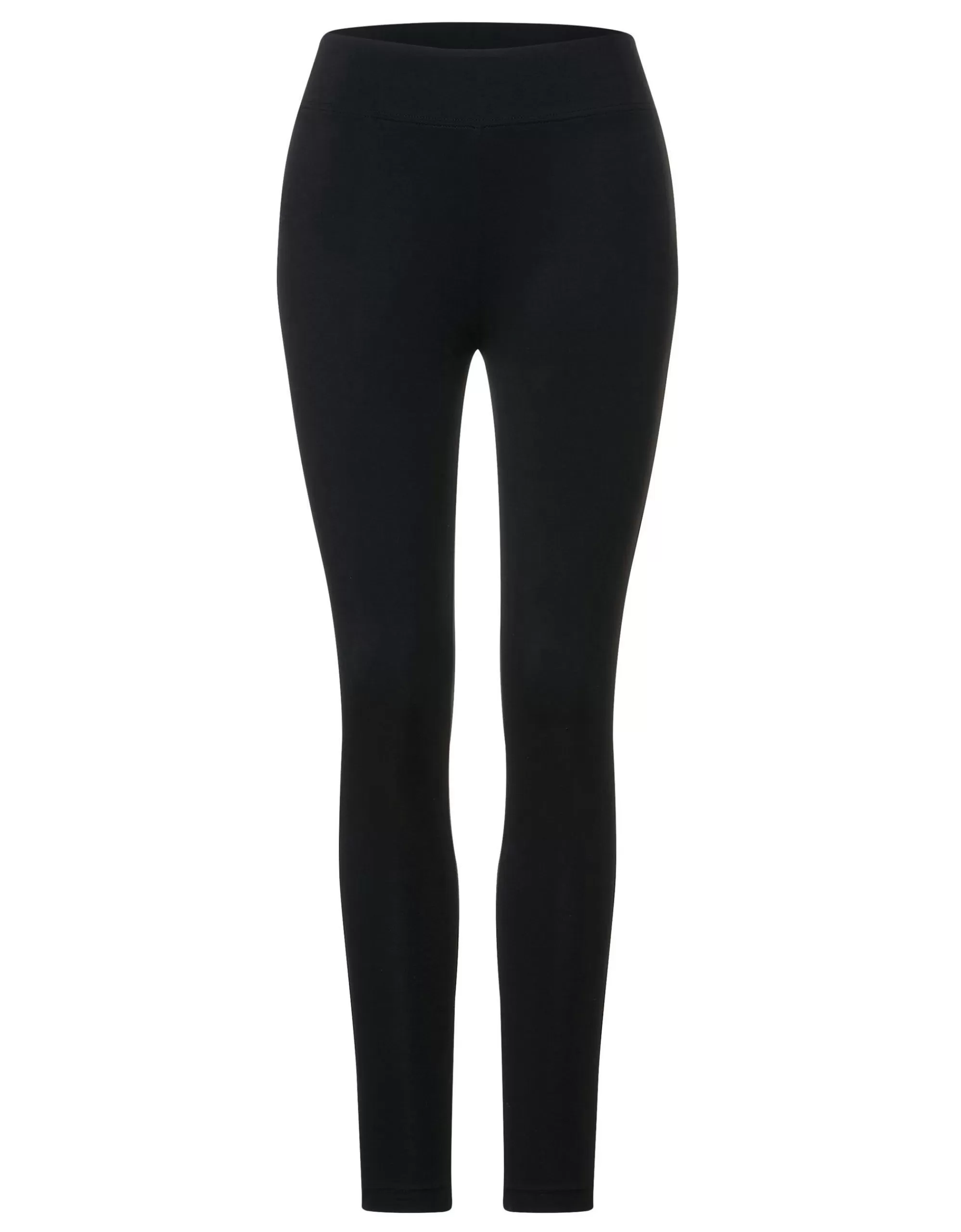 Street One High Waist Leggings Schwarz Clearance