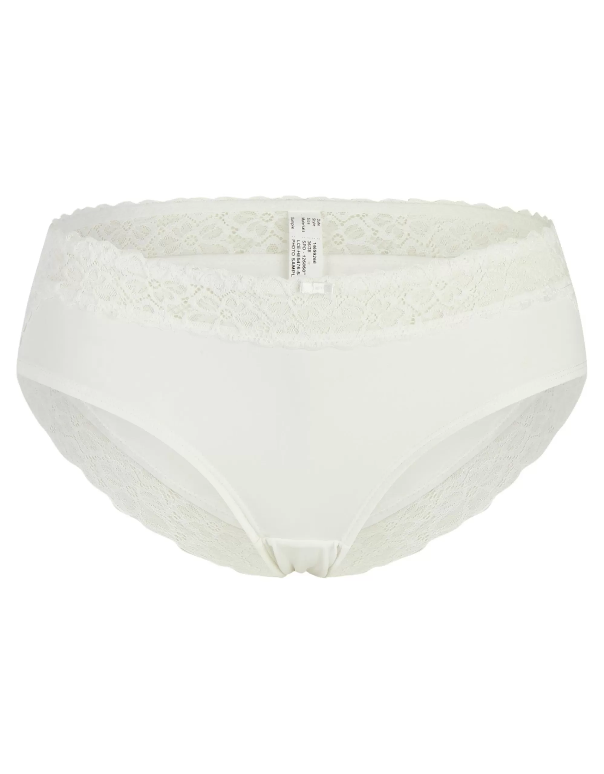 ADLER LINGERIE Hipster Mit Spitze Weiß Clearance