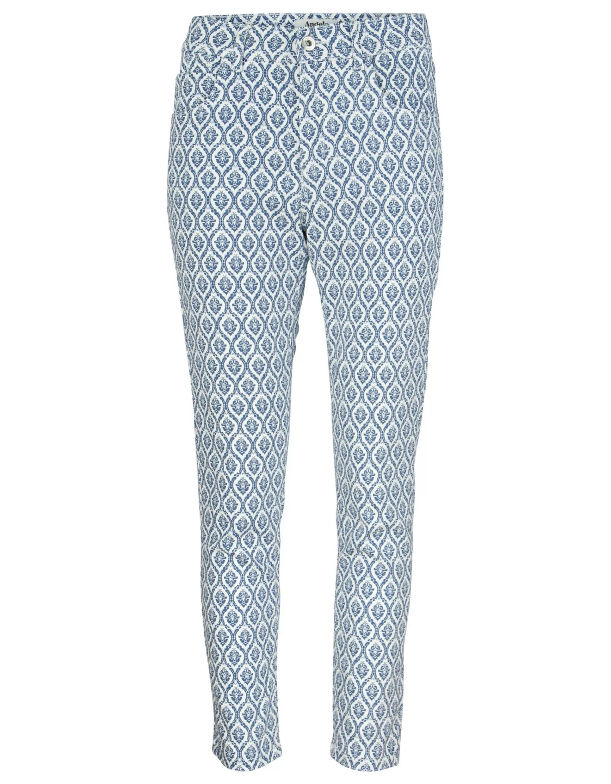 Angels Hose Ornella Mit Ornament Print Smokey Blue Online