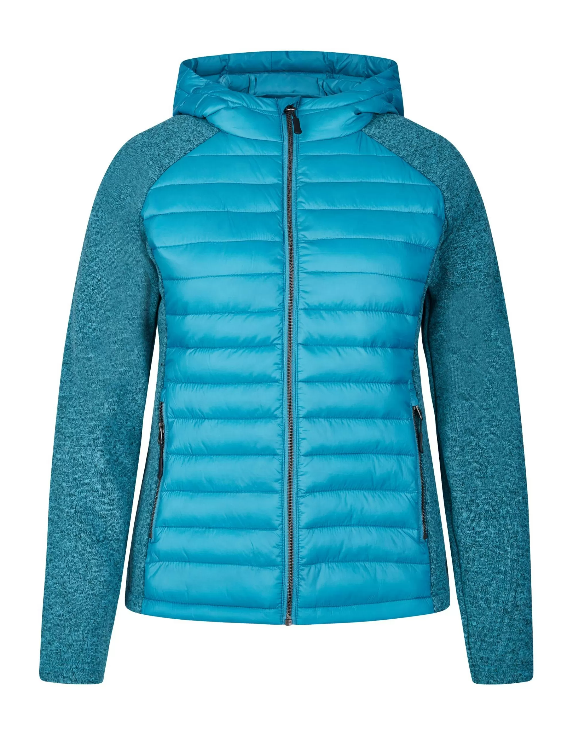 Steilmann Edition Hybridjacke Im Materialmix Türkis Store