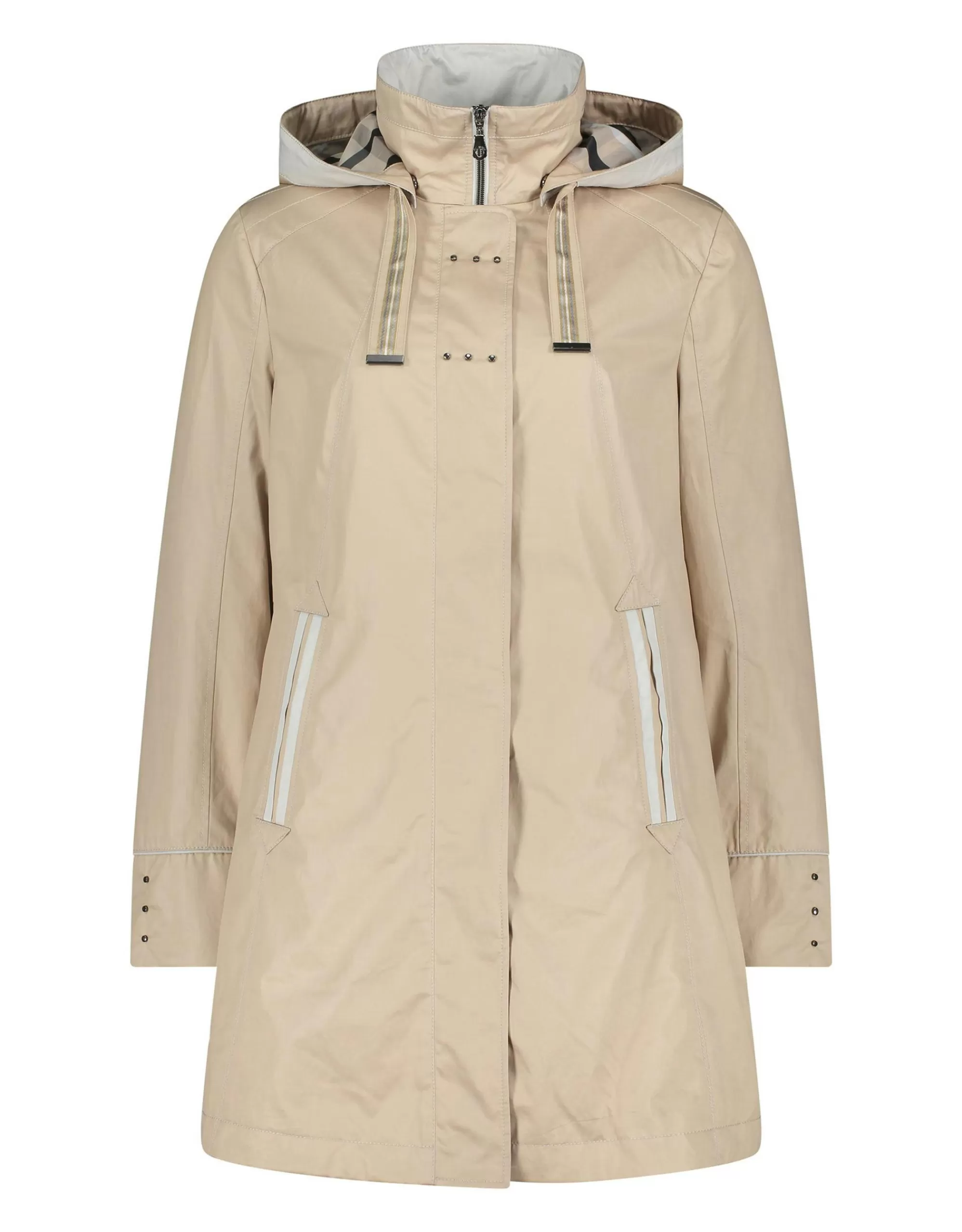 Gil Bret Jacke Mit Kapuze Beige Flash Sale