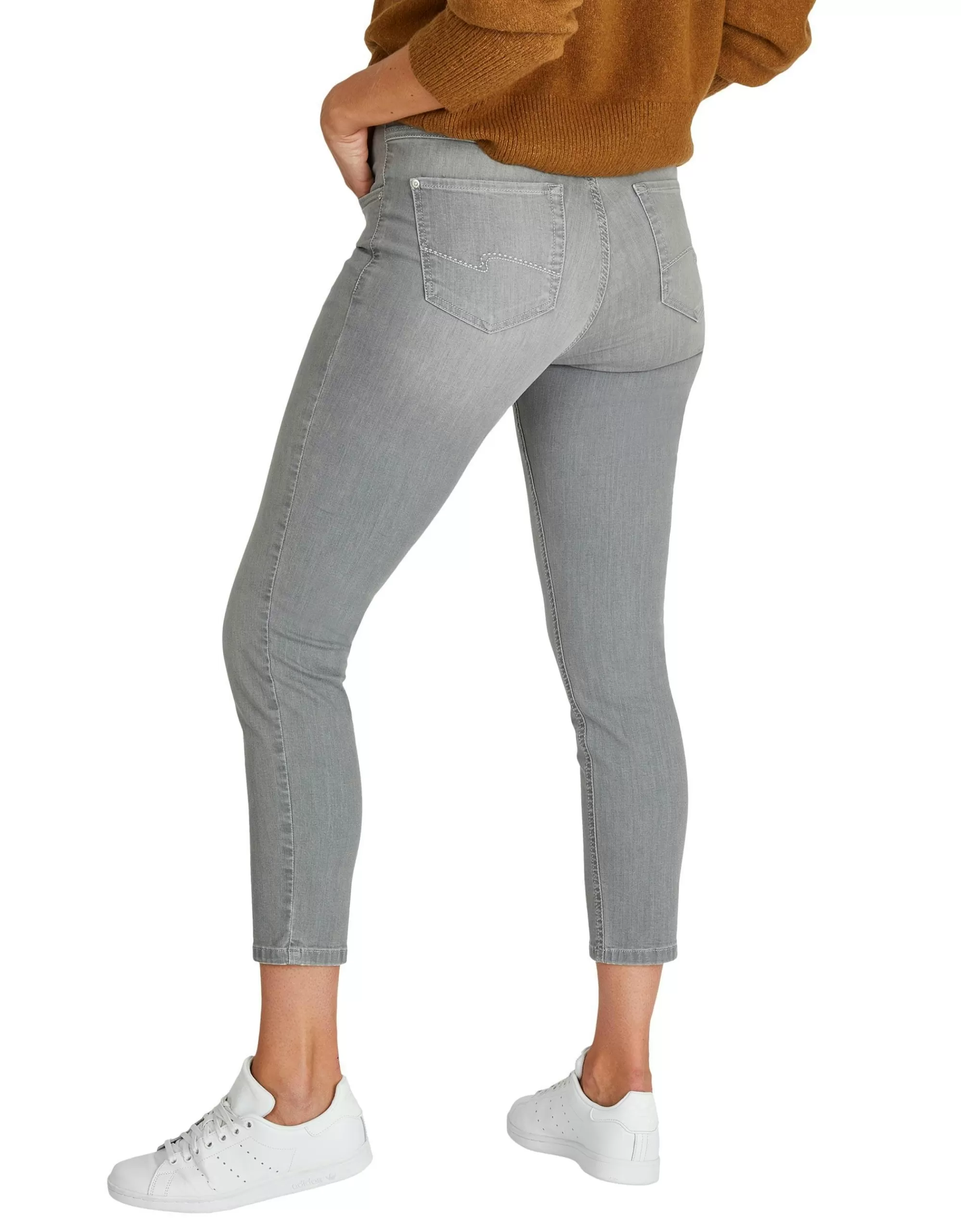 Angels Jeans Ornella Mit Organic Cotton Light Grey Used Buffi Best