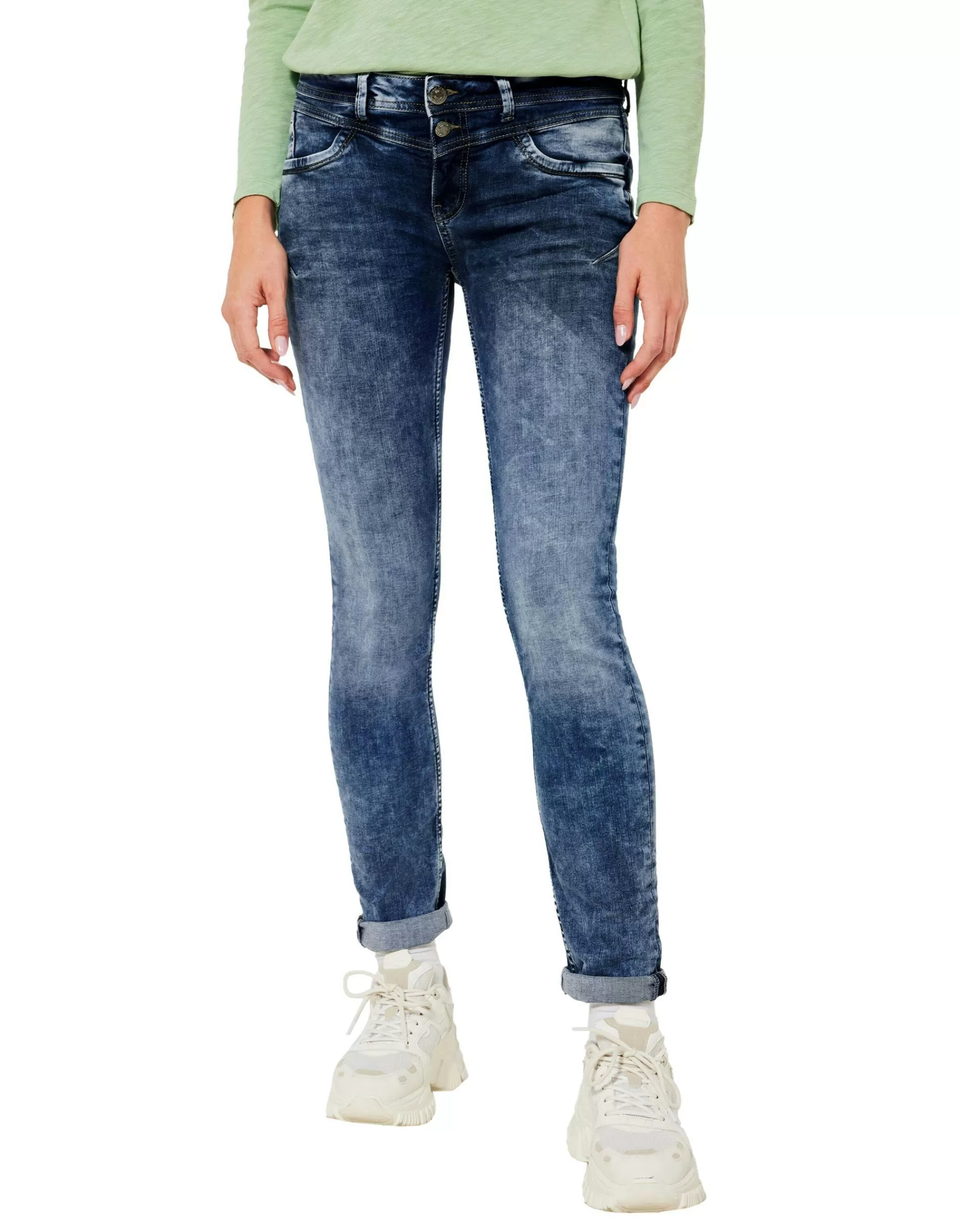 Street One Jeanshose Blau Clearance