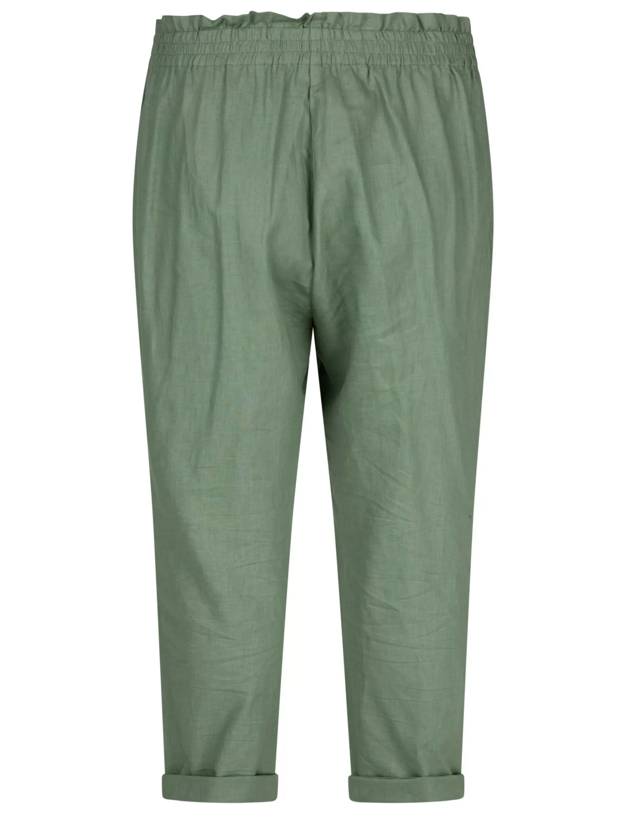 Thea Joggpants In Leinen/Viskose-Mix Grün Shop