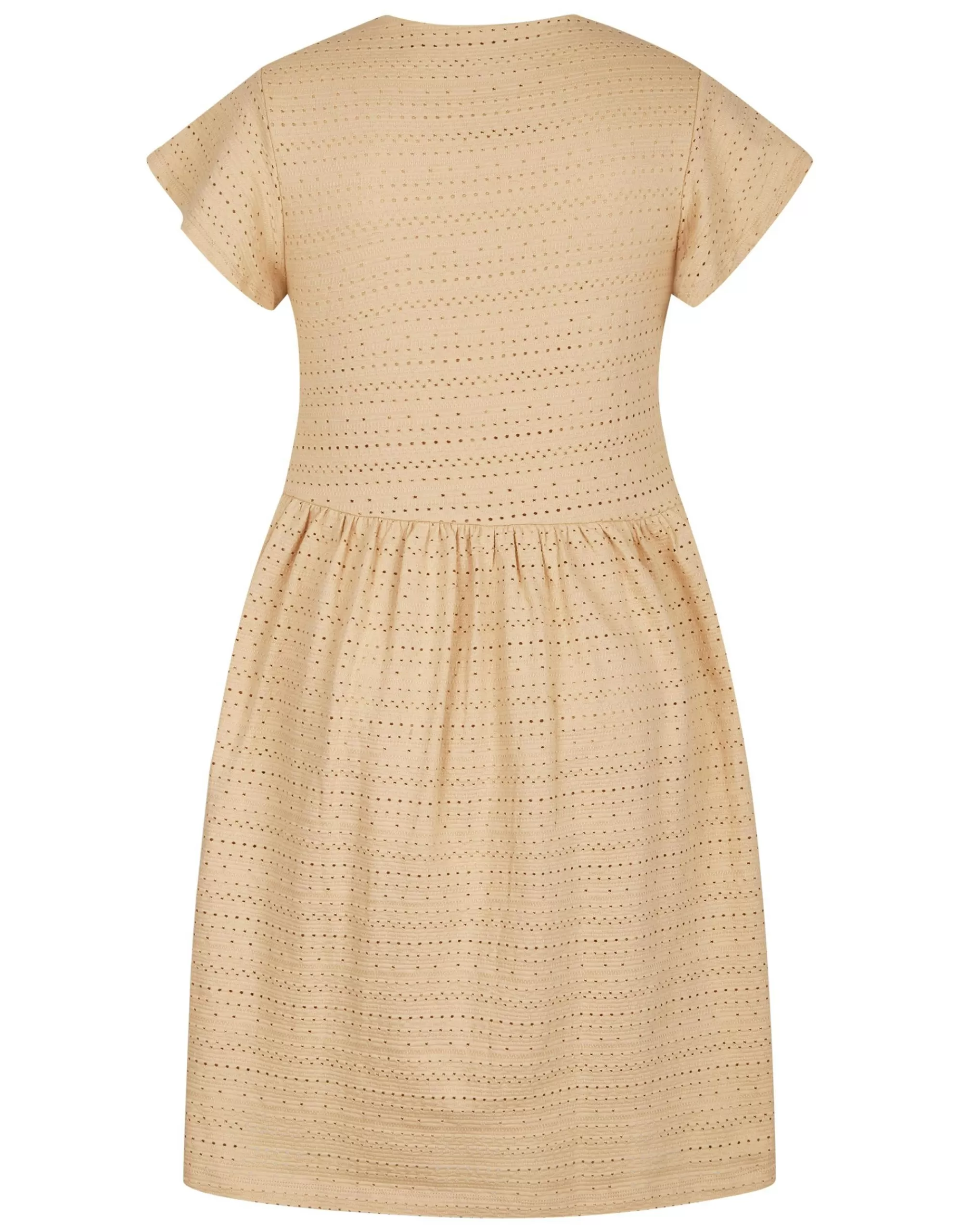 Bexleys woman Kleid Mit Lochstickerei Sand Discount