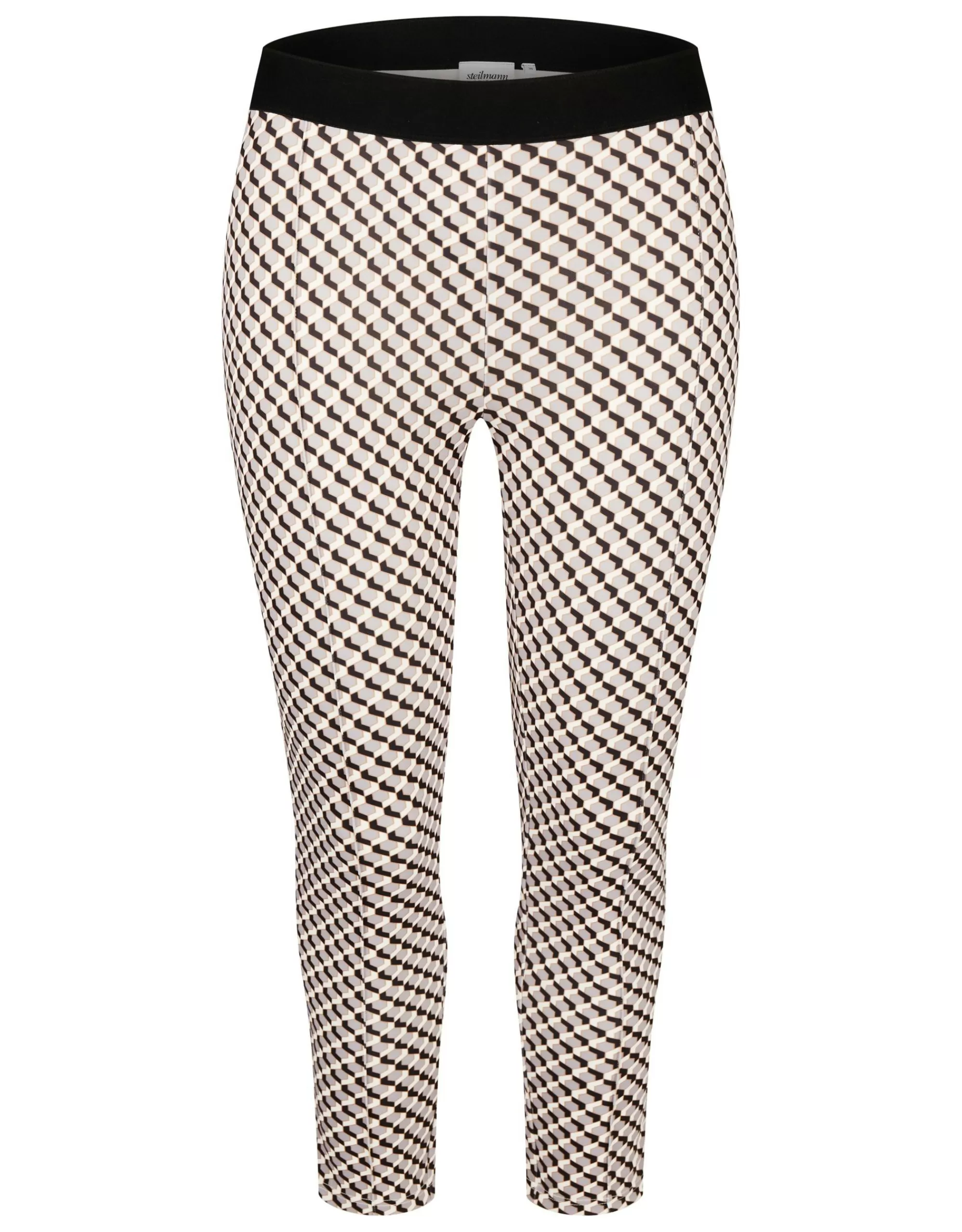 Steilmann Edition Knöchellange Scuba Leggings Grau/Schwarz Online