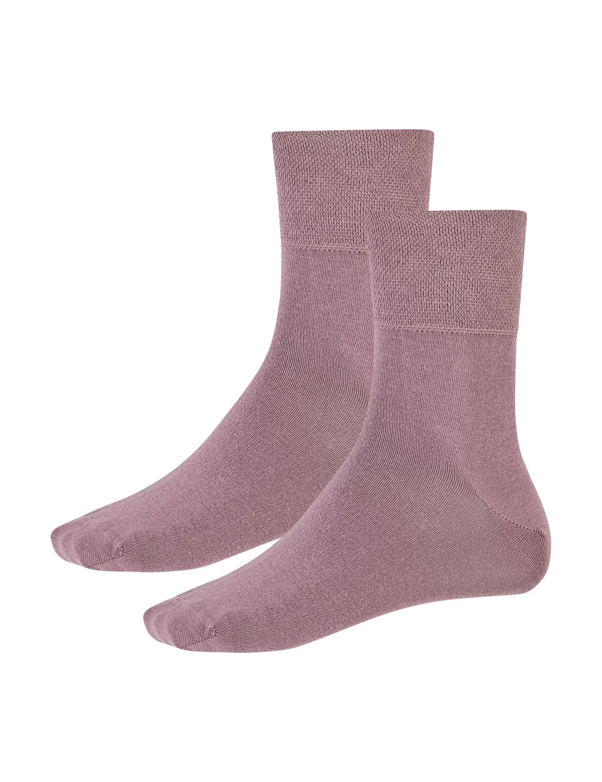 Adler Collection Komfortsocken 2Er Pack Lila Discount