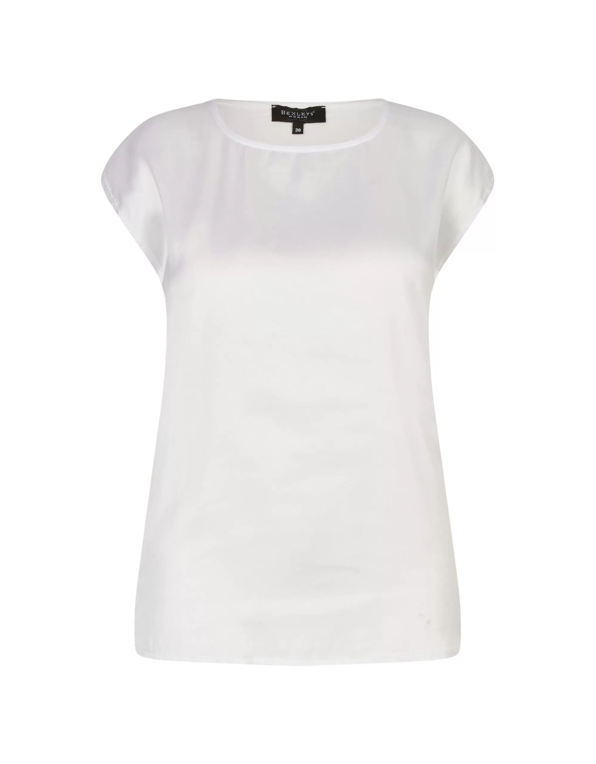 Bexleys woman Kurzarm Shirt Weiß Hot