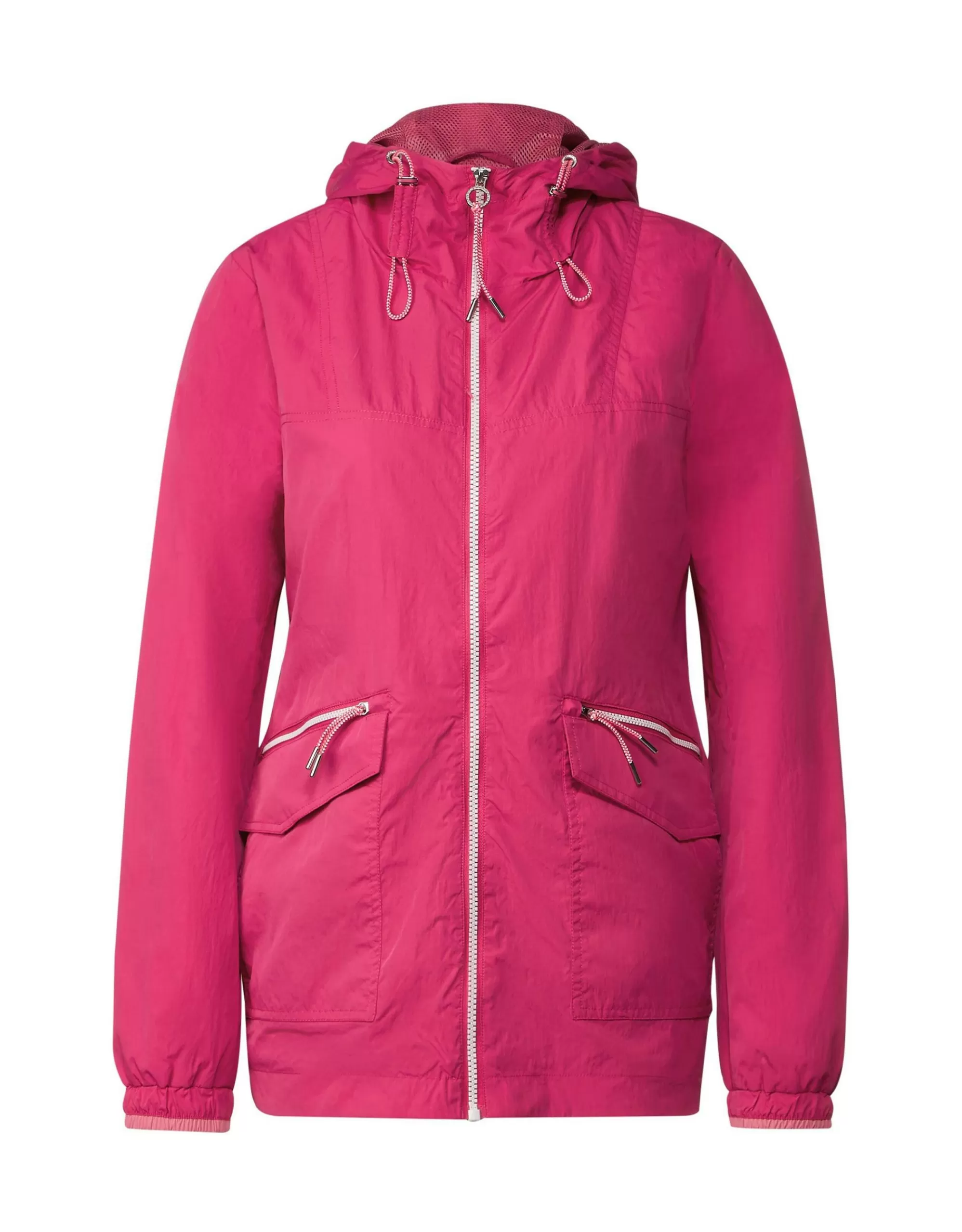 Street One Kurzer Windbreaker Pink Cheap