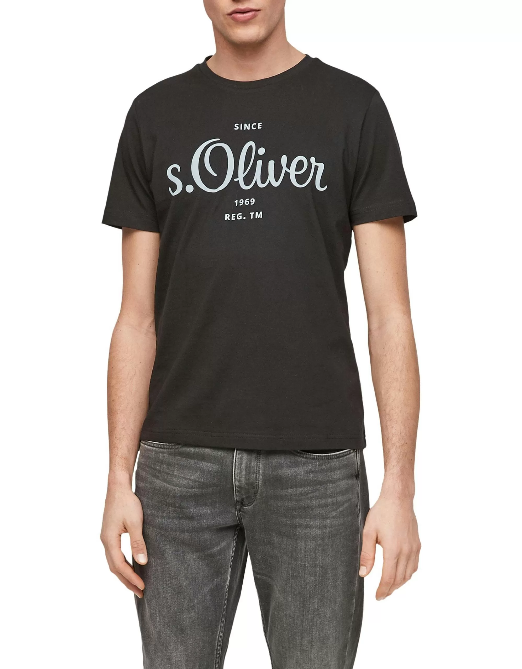 Labelshirt Aus Jersey-s.Oliver Best Sale