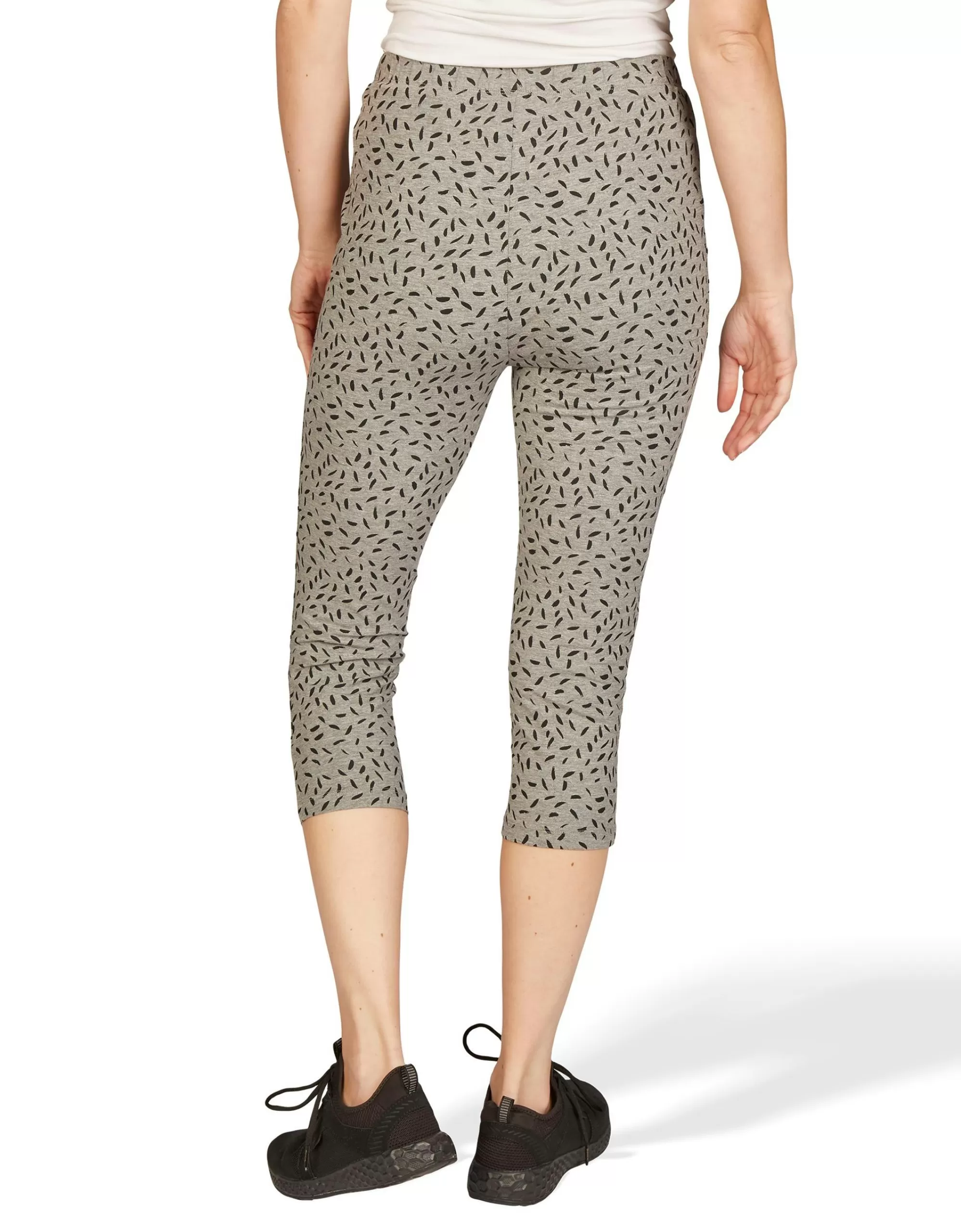 Steilmann Edition Leggings In Capri-Länge Grau Store