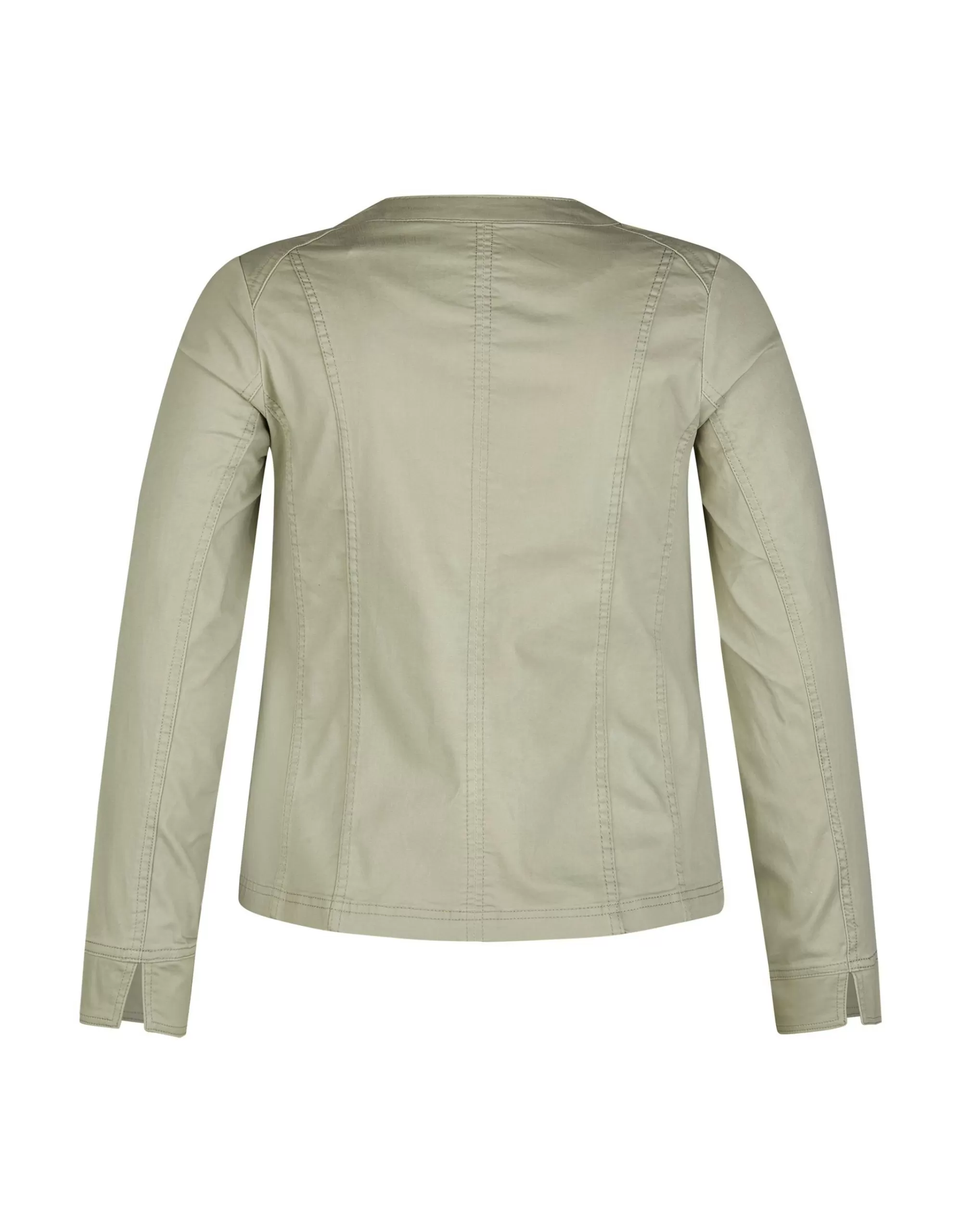 Steilmann Edition Leichte Jeans-Jacke Mit Nieten Khaki Shop