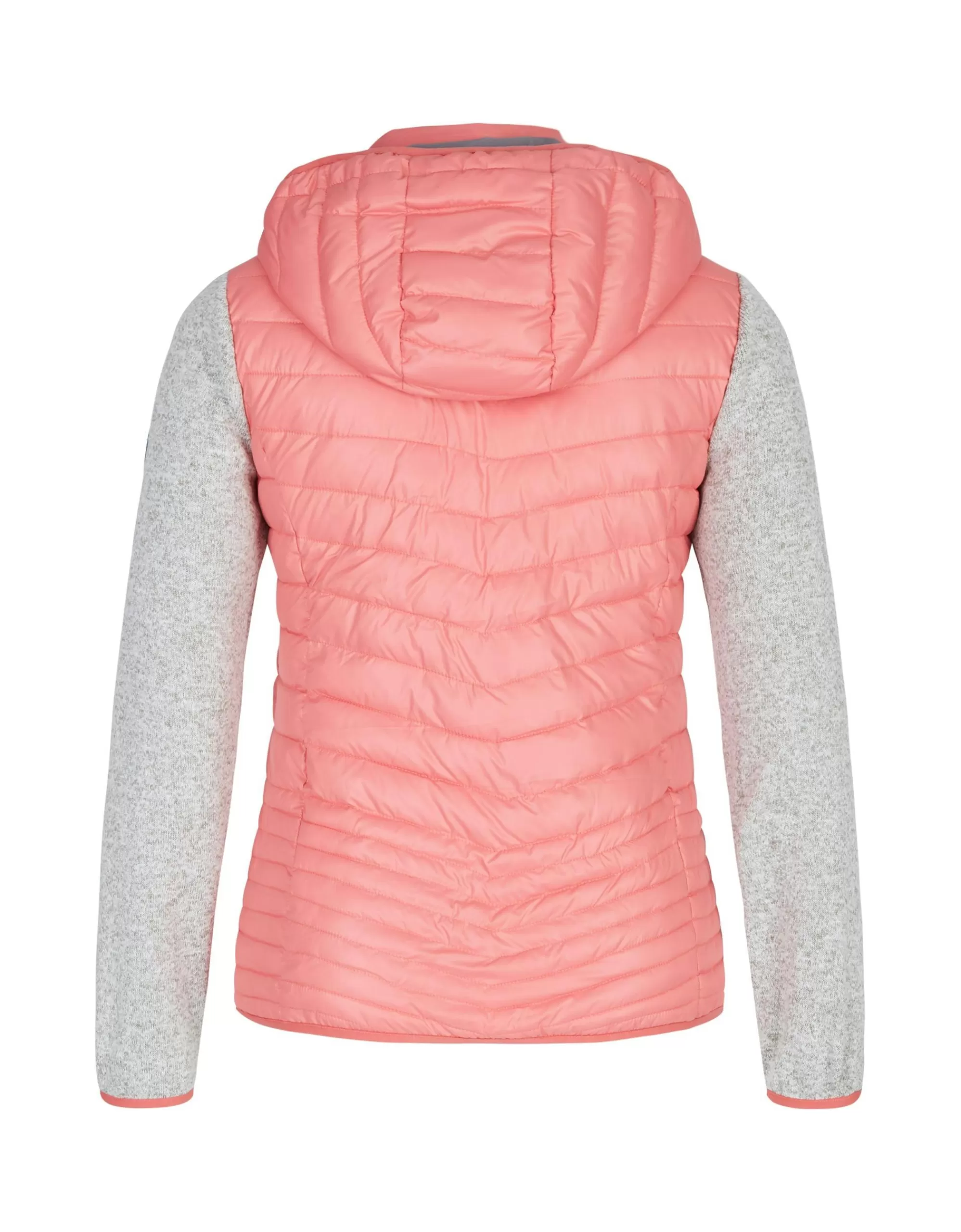 CHOiCE Leichtsteppjacke Im Materialmix Rosa/Grau Cheap