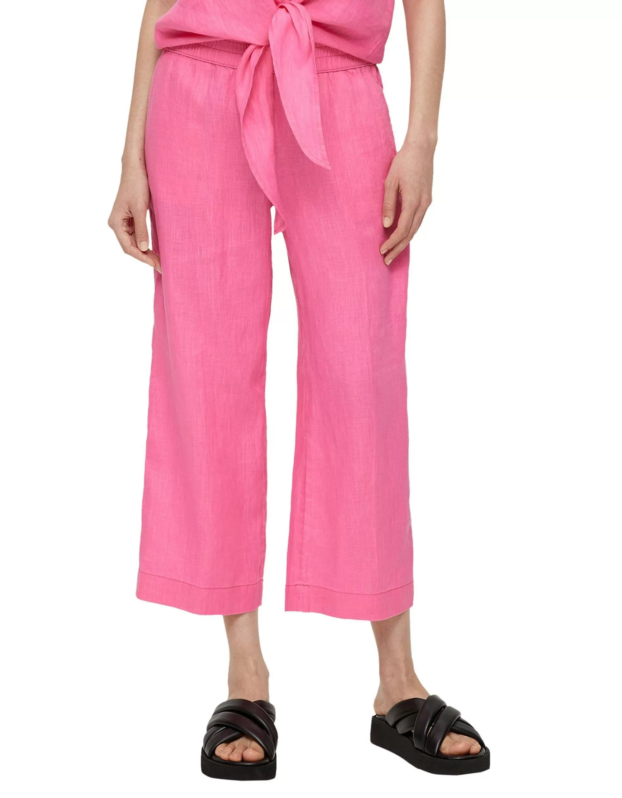 s.Oliver Leinen Culotte Pink Outlet