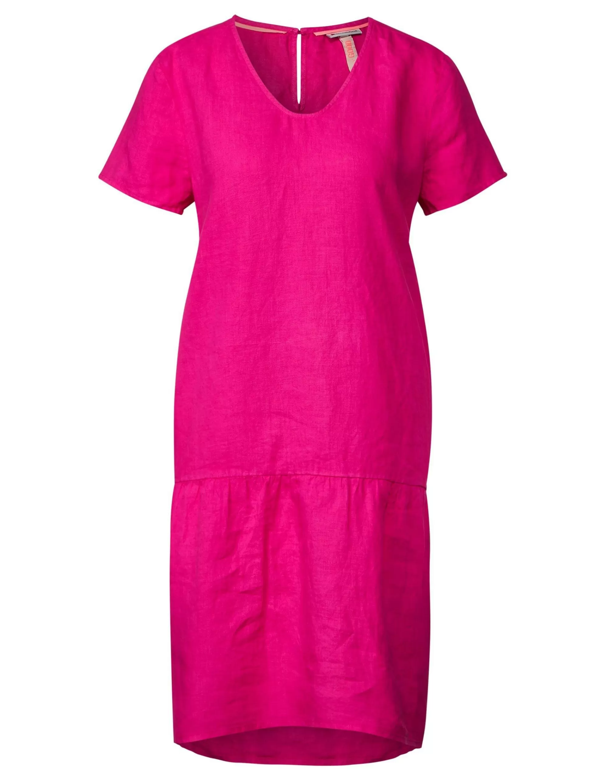 Street One Leinen Kleid Pink Clearance