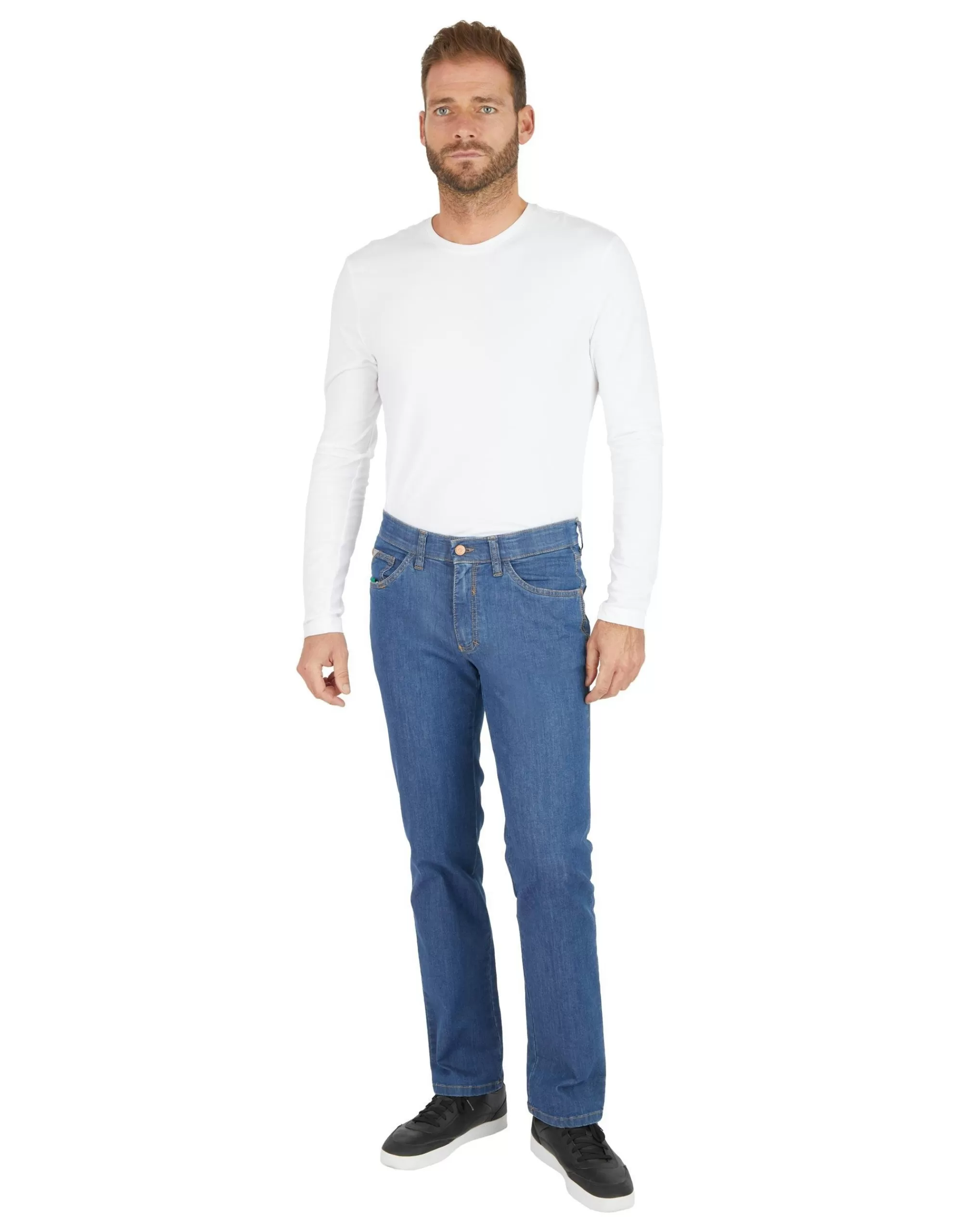 Light Denim 5-Pocket Hose-Club of Comfort Discount