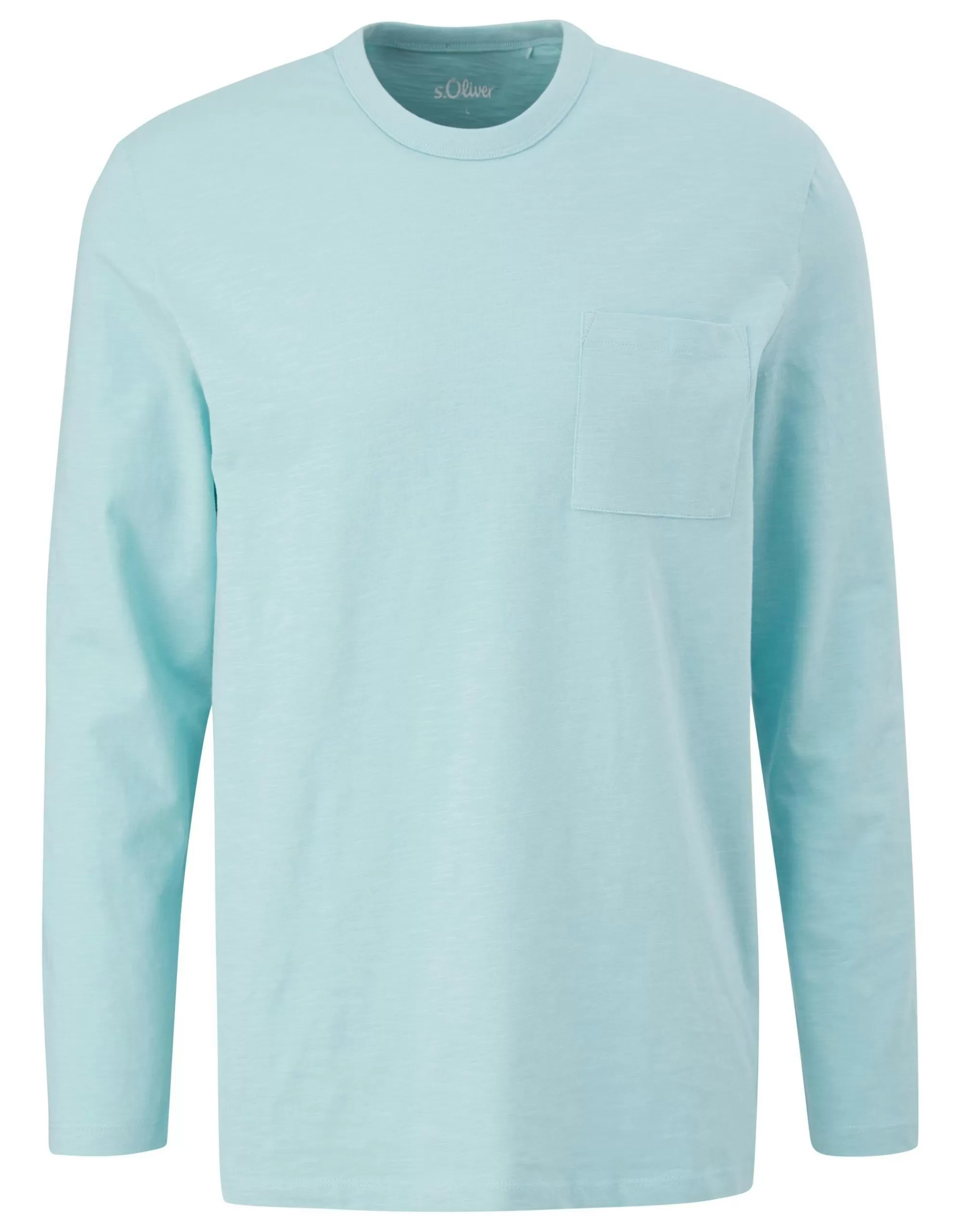 Longsleeve Mit Flammgarnstruktur-s.Oliver Clearance