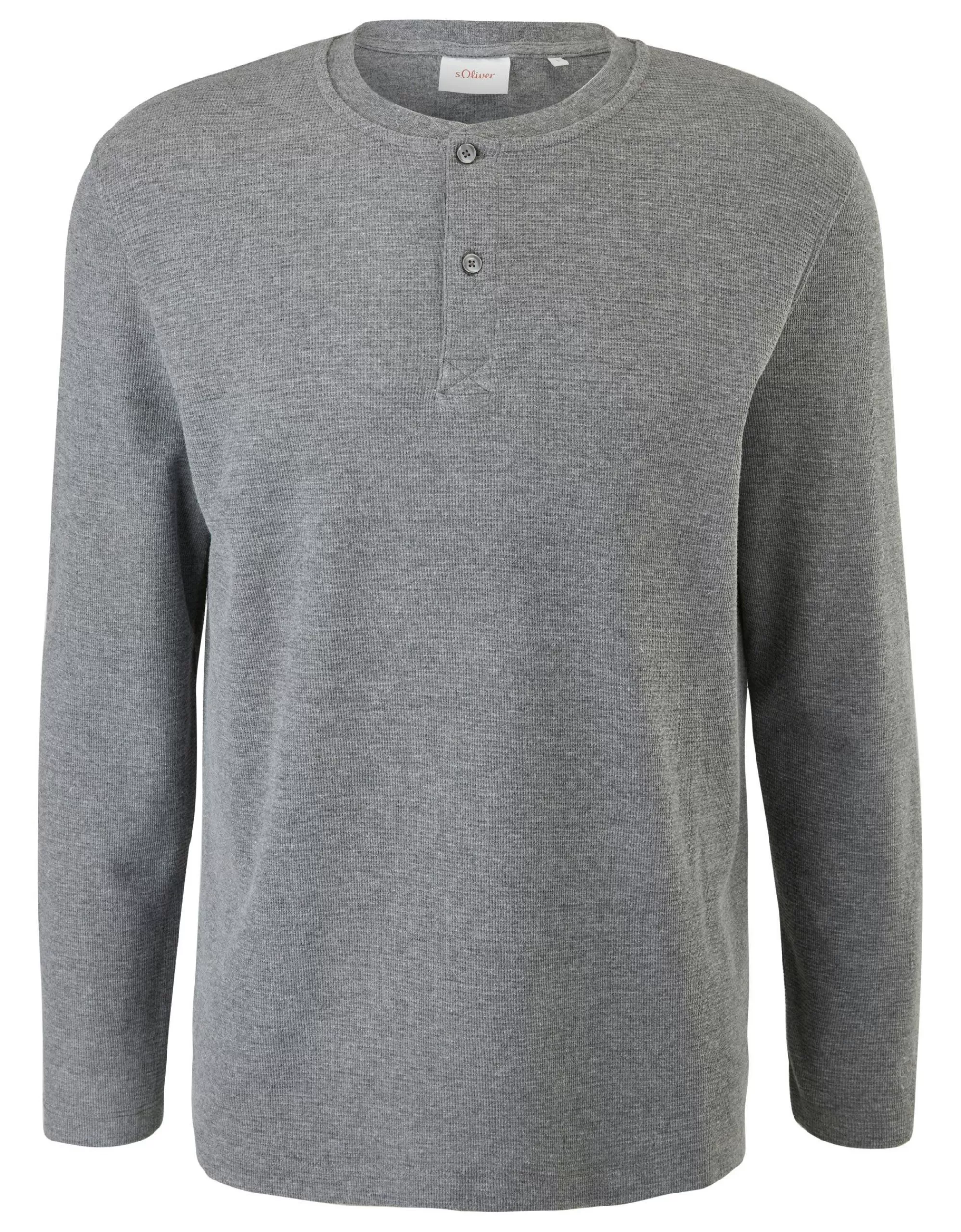 Longsleeve Mit Henleykragen-s.Oliver Flash Sale