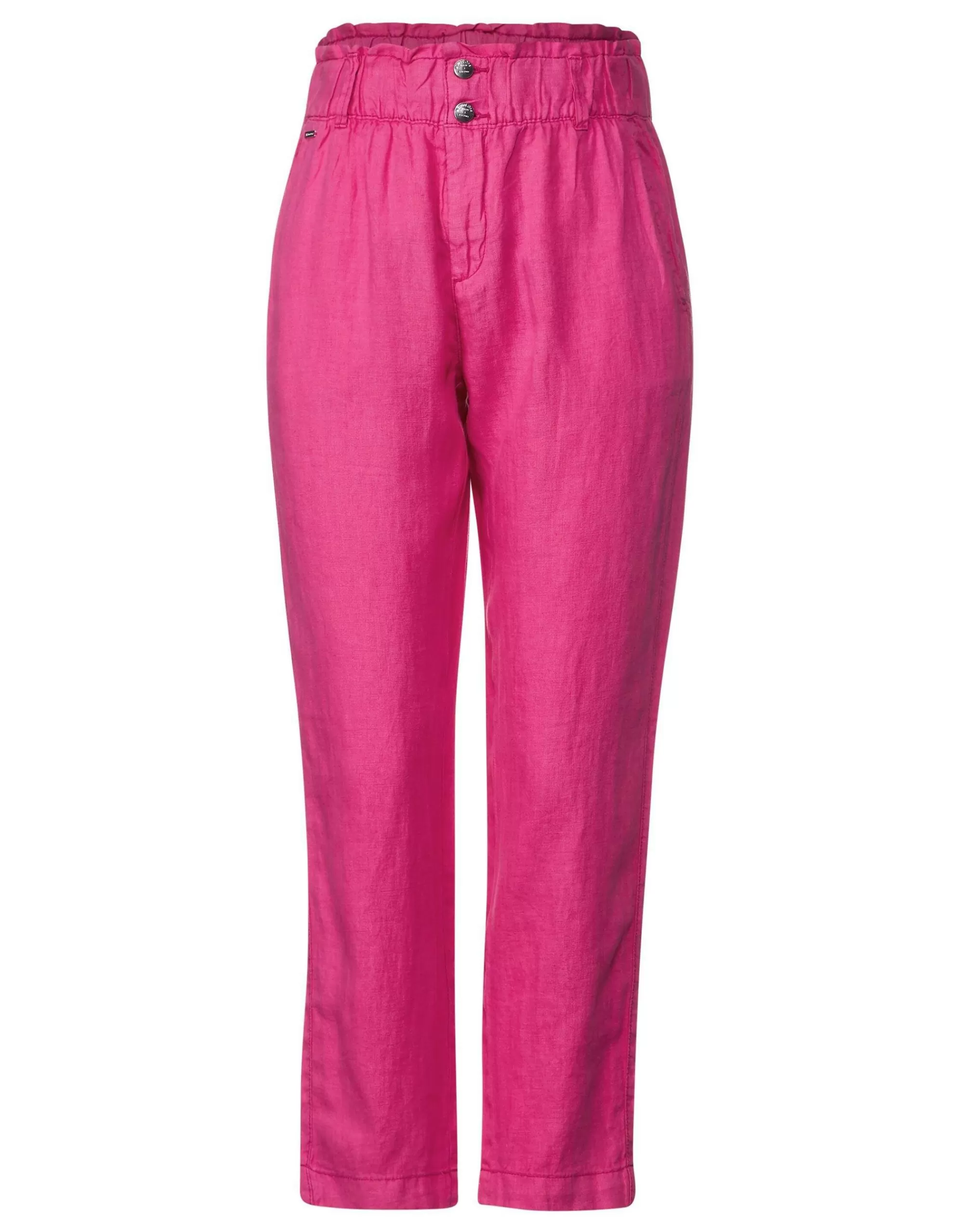 Street One Loose Fit Leinenhose Pink Best