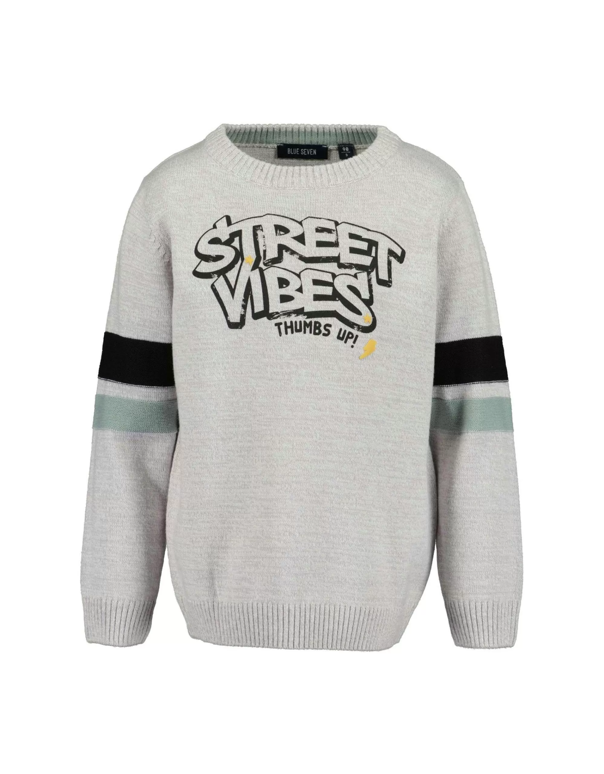 Mini Boys Pullover Mit Druck-Blue Seven Store