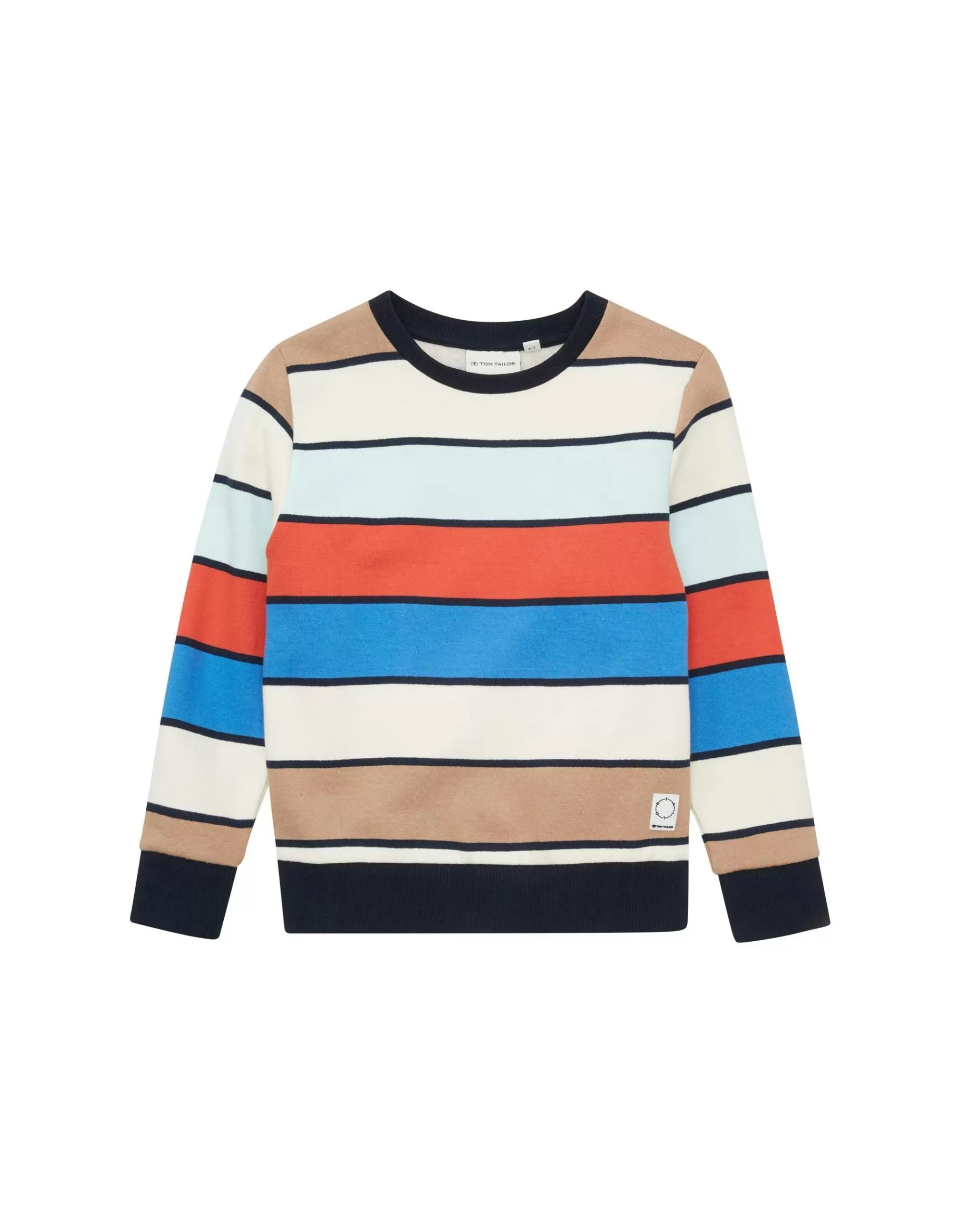 Mini Boys Sweatshirt Im Streifenlook-TOM TAILOR Best