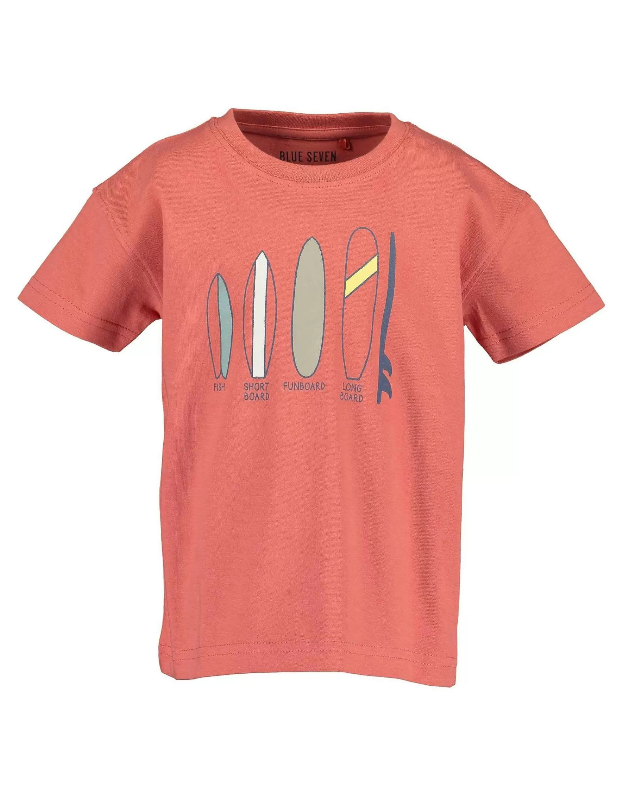 Mini Boys T-Shirt-Blue Seven Fashion