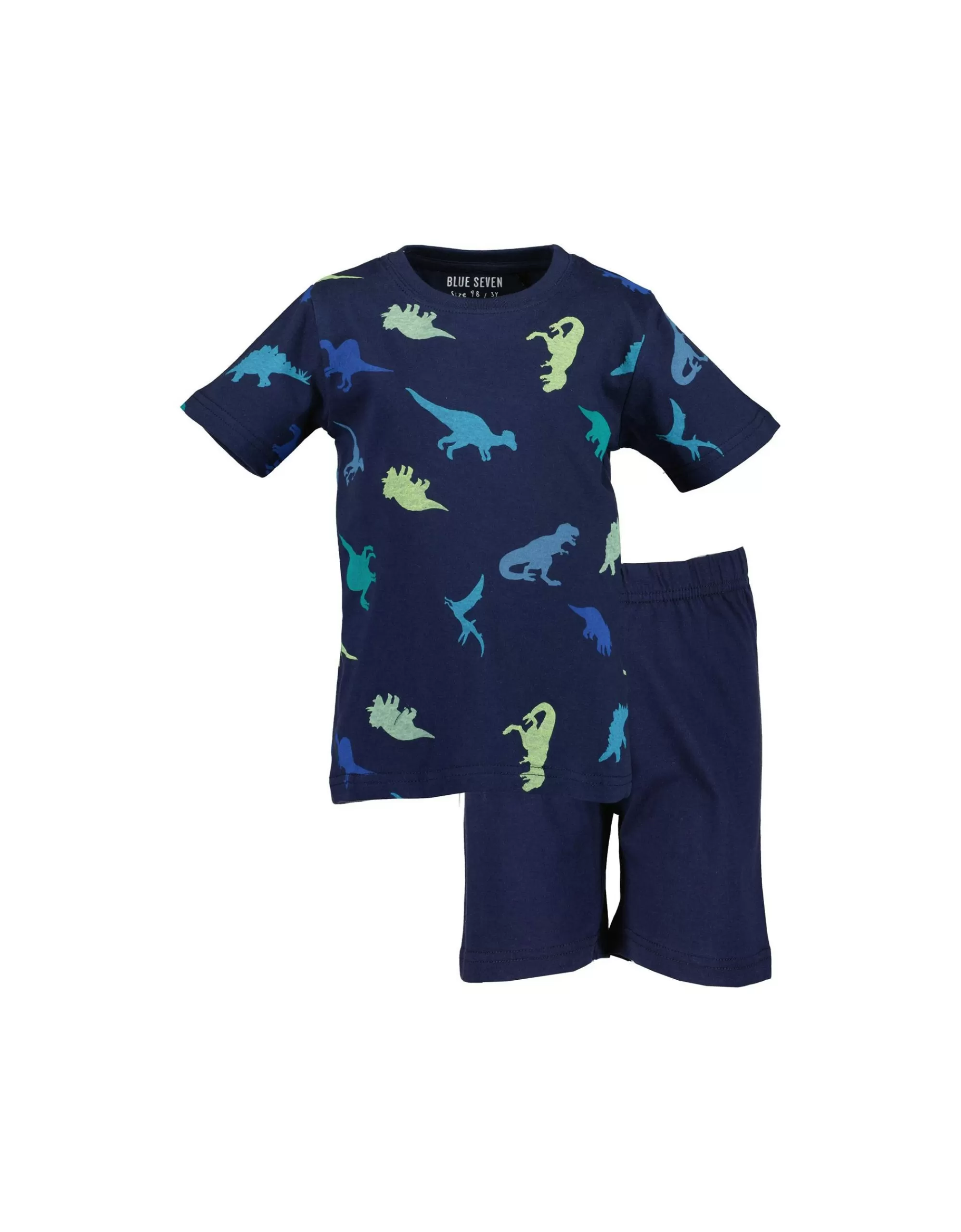 Mini Boys/Boys Pyjama Kurz-Blue Seven Discount