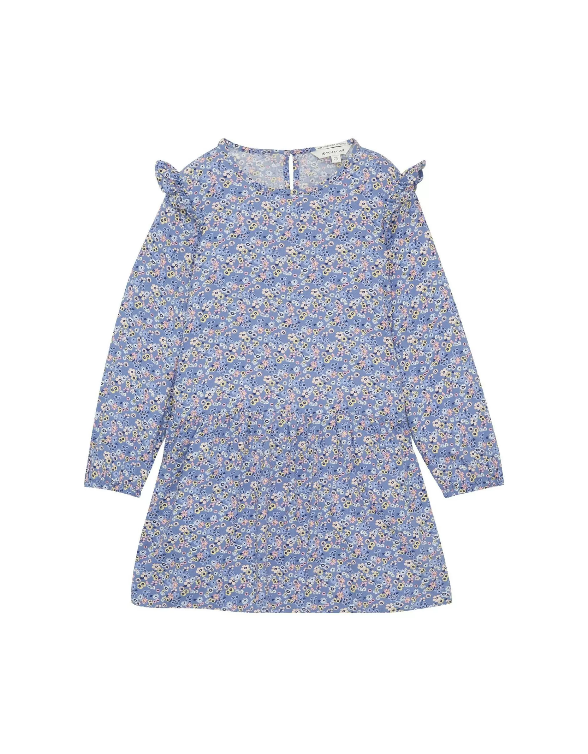 Mini Girls Kleid Im Blumendruck-TOM TAILOR New