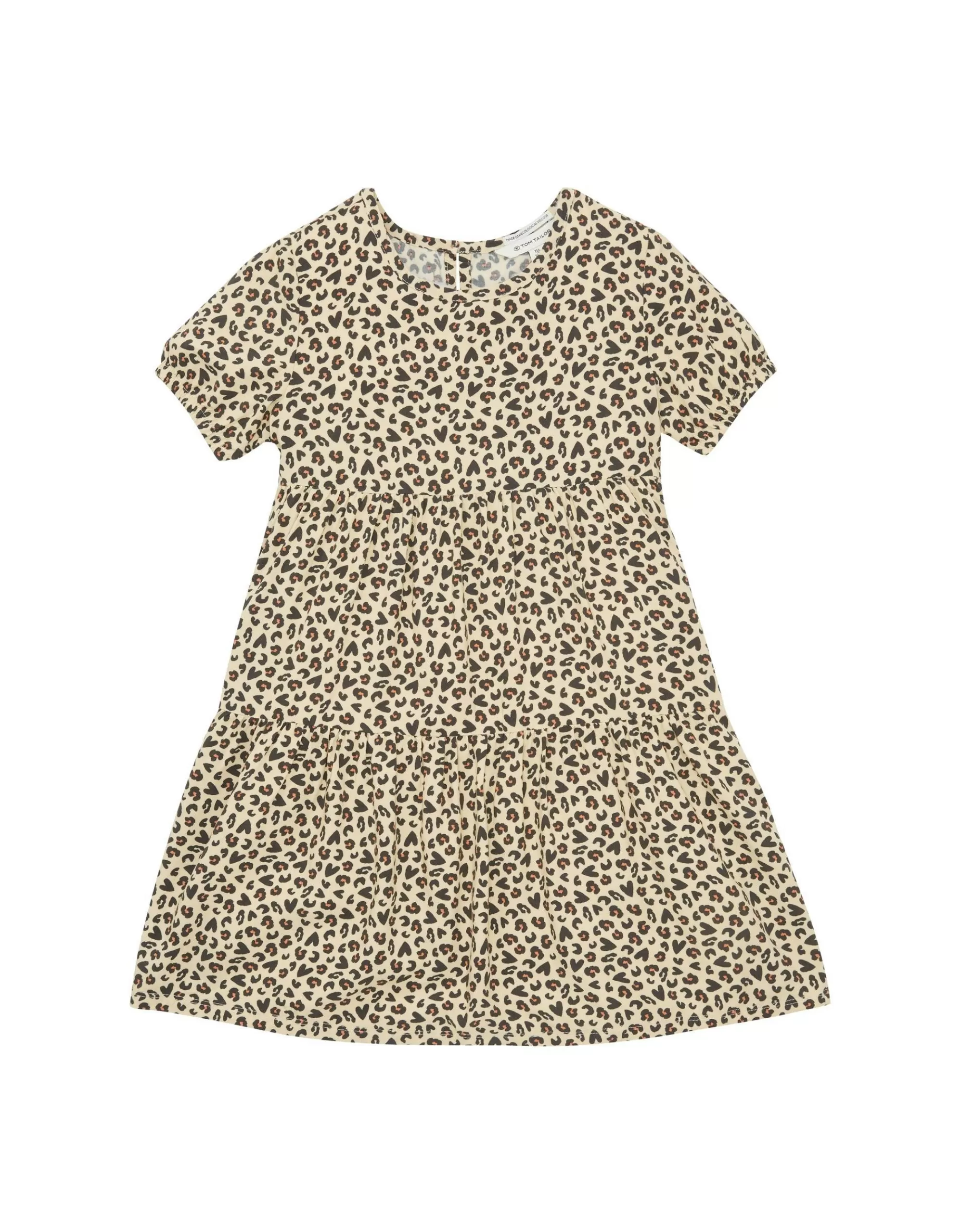 Mini Girls Kleid Im Leo Print-TOM TAILOR Outlet