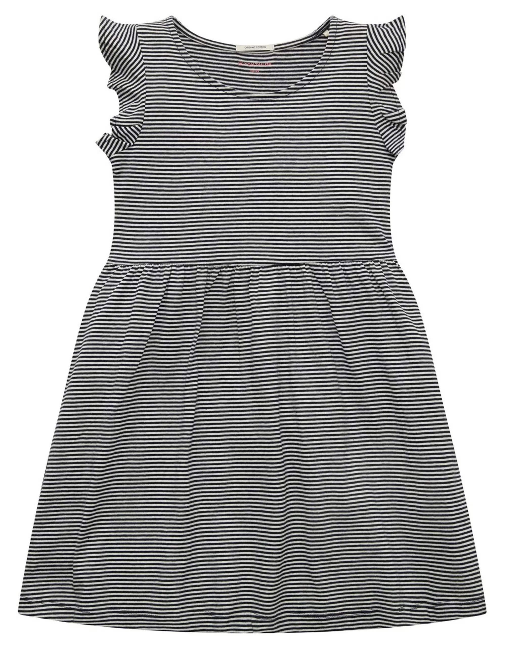 Mini Girls Kleid Im Steifenlook-TOM TAILOR Hot