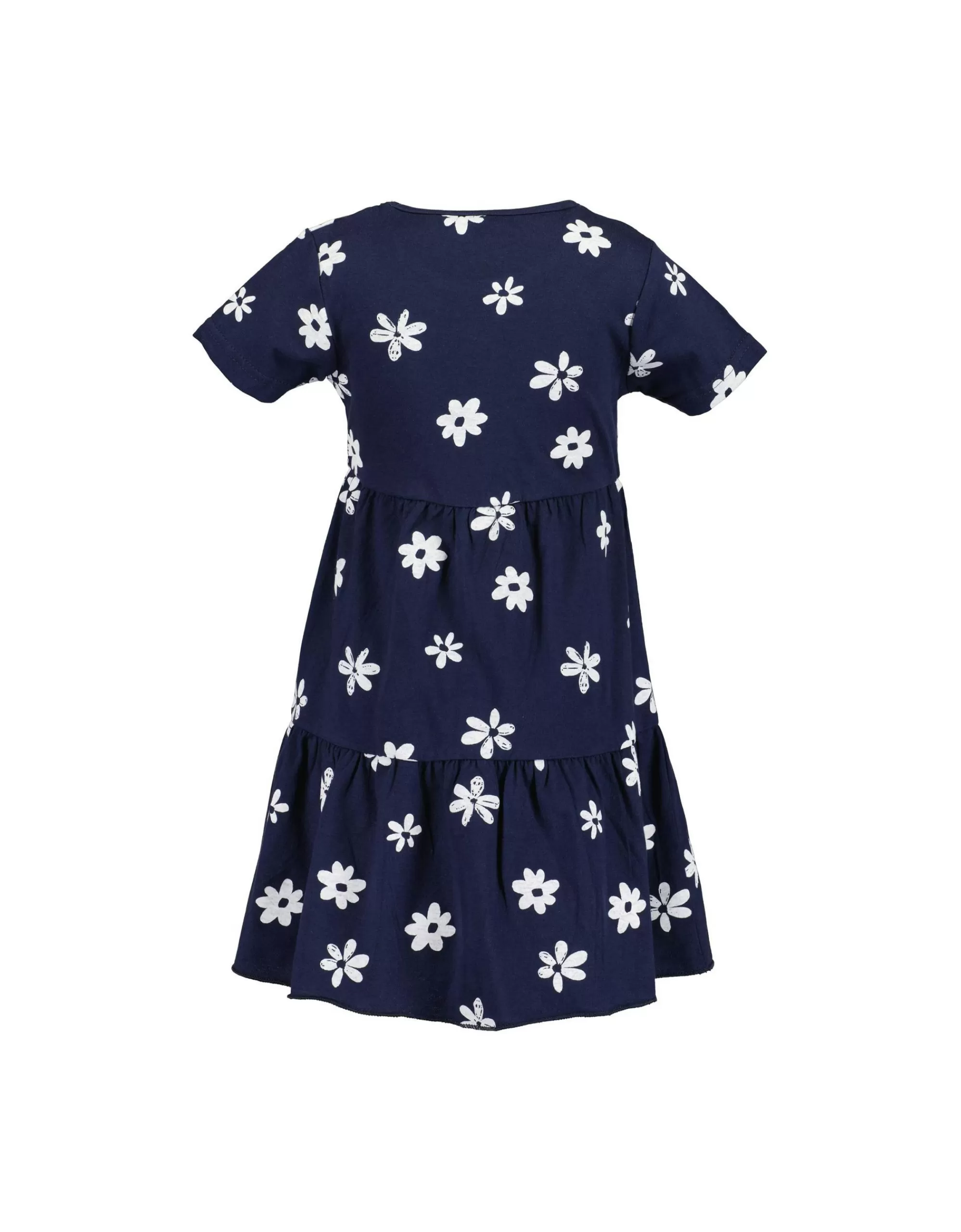 Mini Girls Kleid Mit Druck-Blue Seven Best Sale