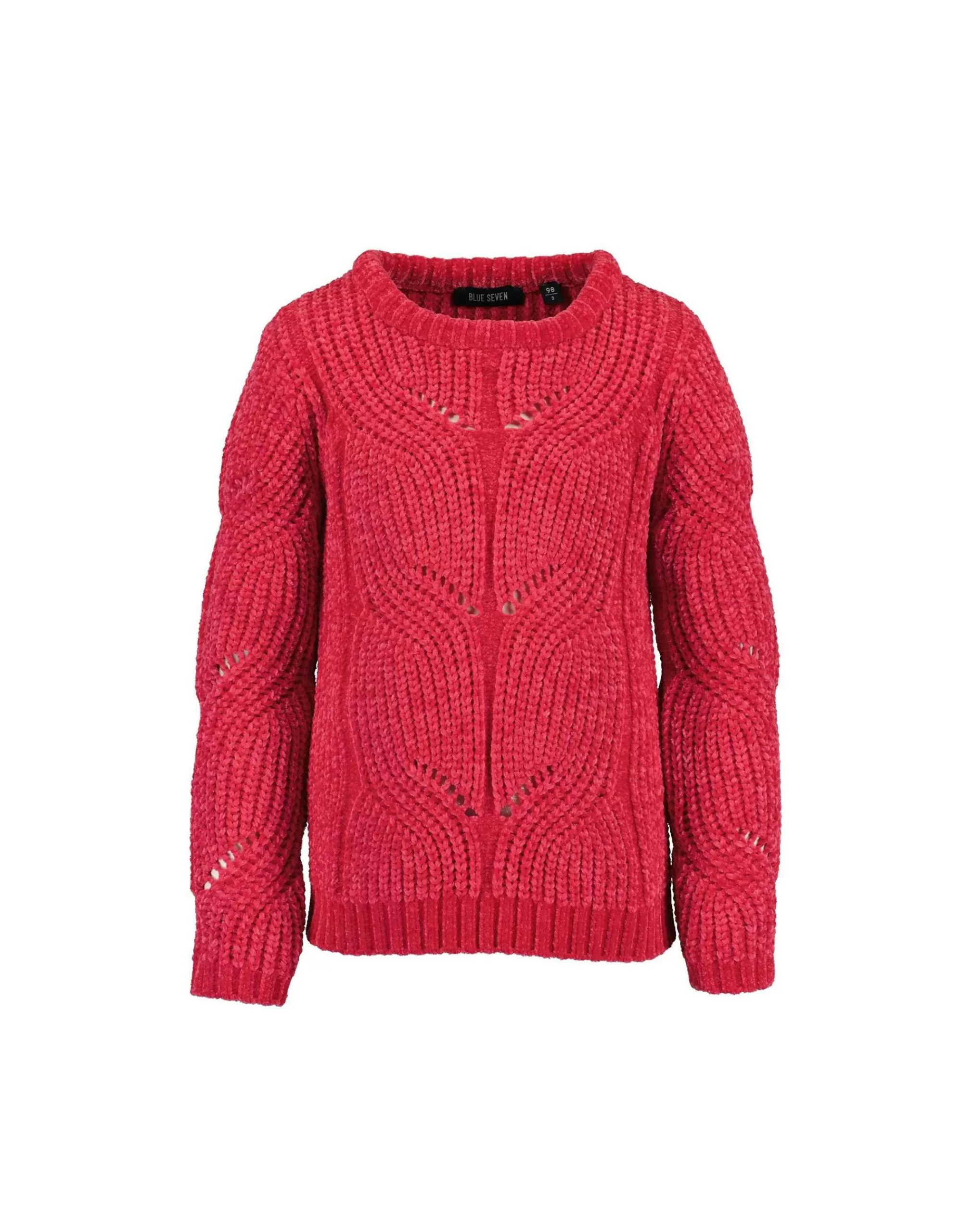 Mini Girls Pullover Mit Zopfmuster-Blue Seven Flash Sale